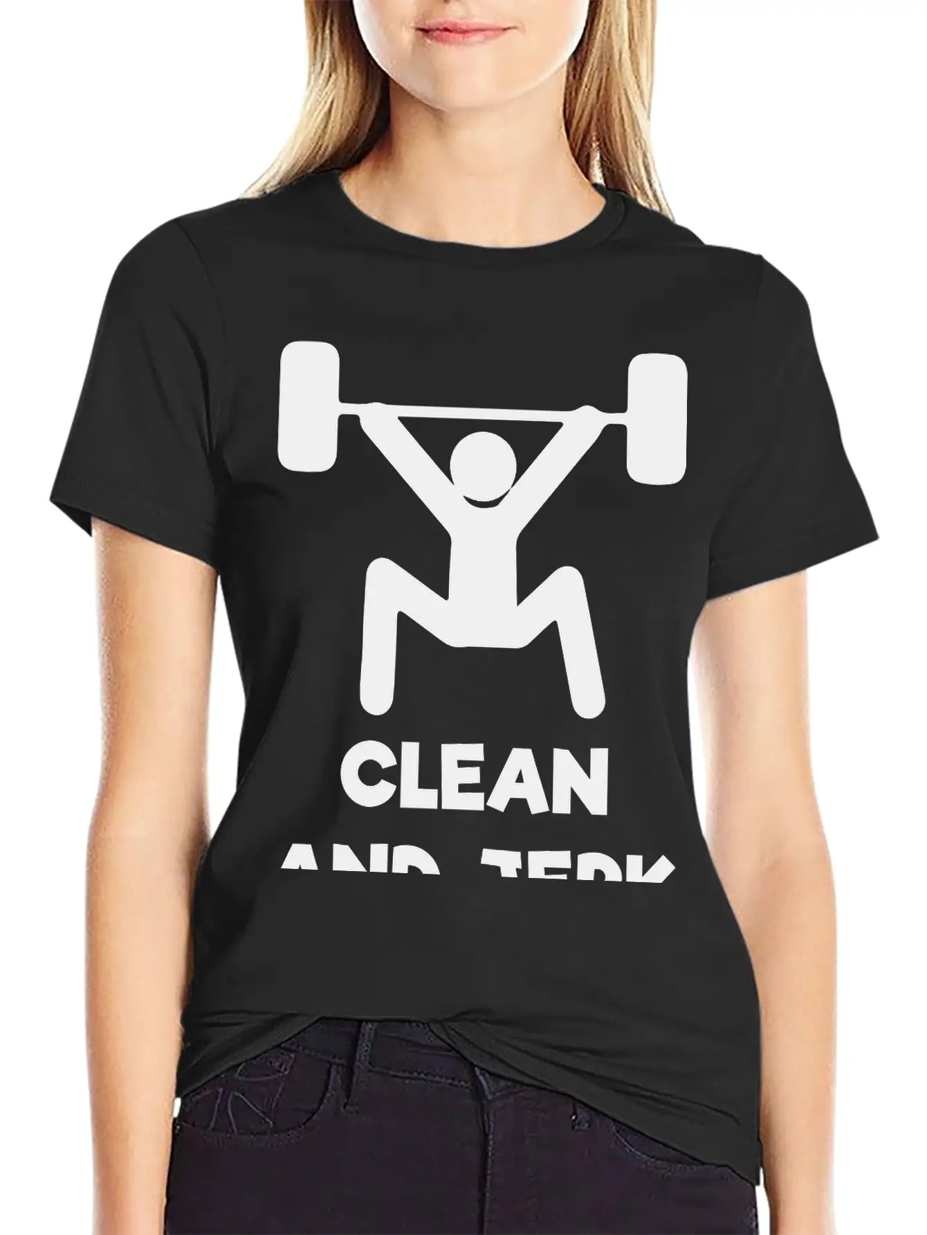 Clean And-Jerk Gym Timeless Short Sleeve Tee – Comfy And Minimalist Design