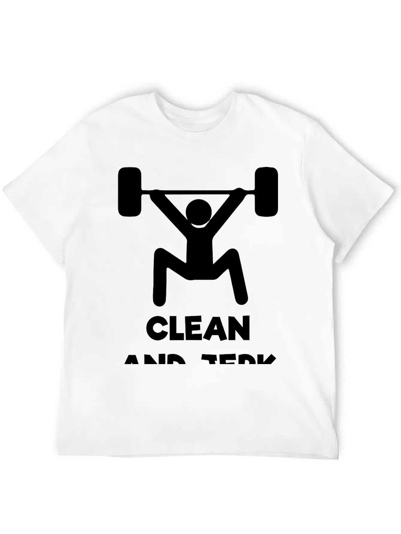 Clean And-Jerk Gym Timeless Short Sleeve Tee – Comfy And Minimalist Design