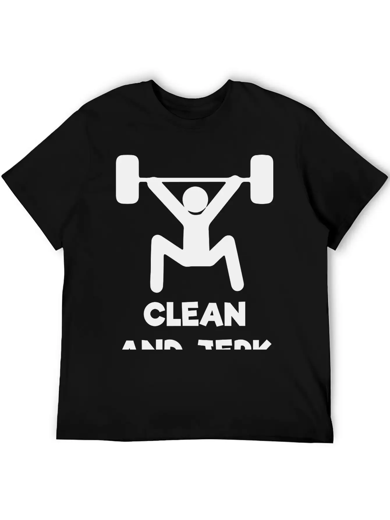 Clean And-Jerk Gym Timeless Short Sleeve Tee – Comfy And Minimalist Design