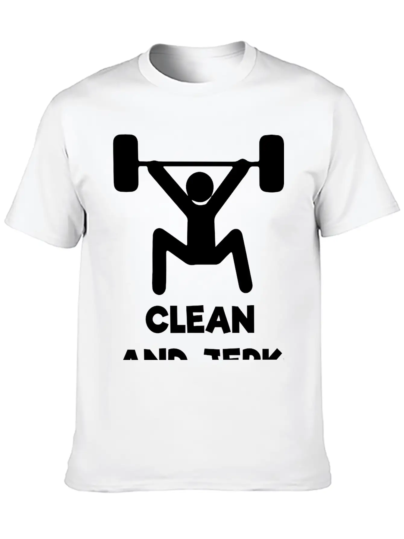 Clean And-Jerk Gym Timeless Short Sleeve Tee – Comfy And Minimalist Design