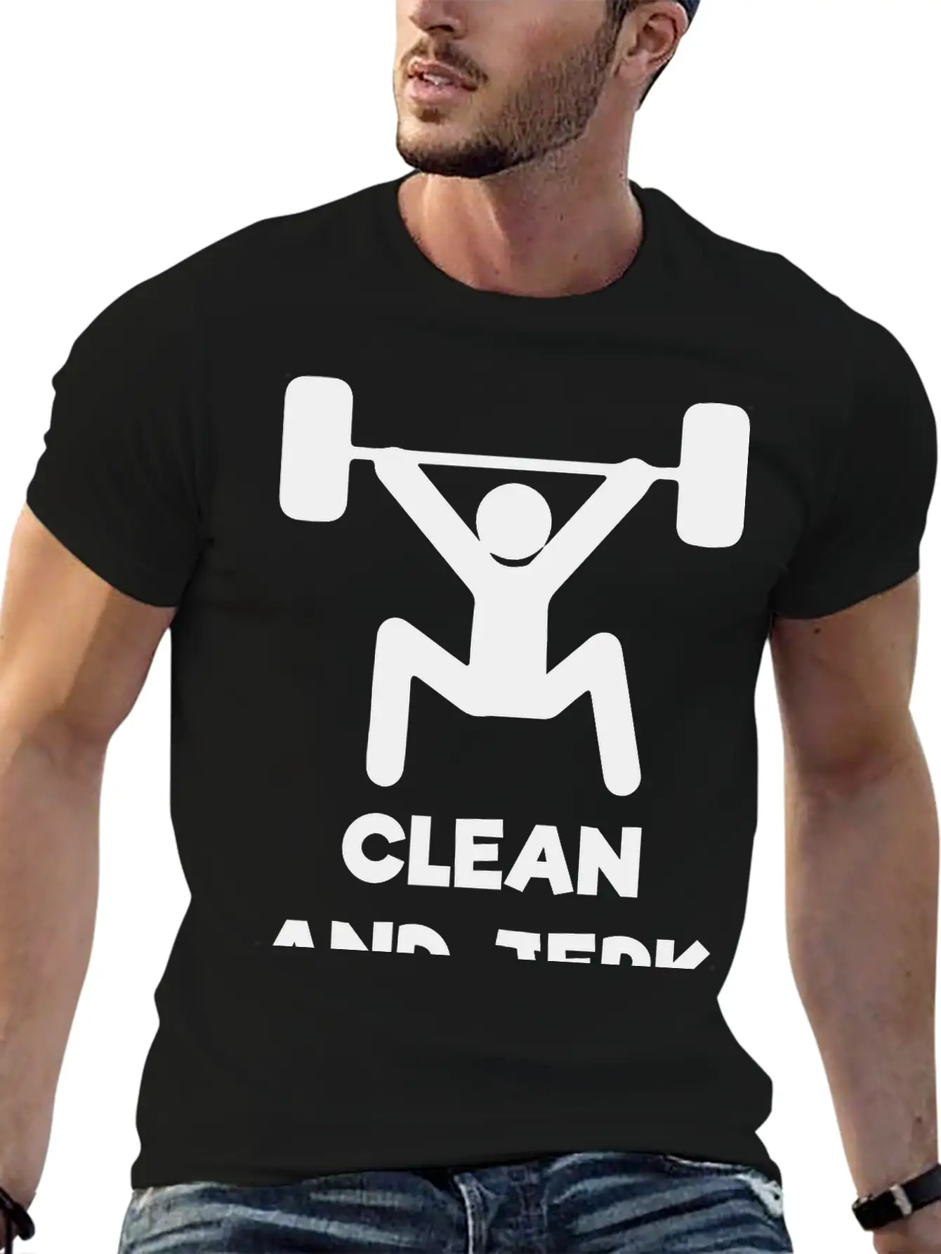 Clean And-Jerk Gym Timeless Short Sleeve Tee – Comfy And Minimalist Design