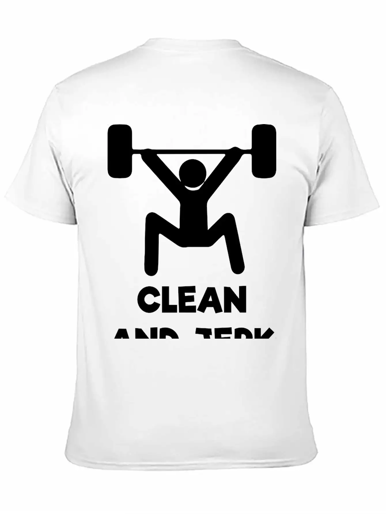 Clean And-Jerk Gym Timeless Short Sleeve Tee – Comfy And Minimalist Design