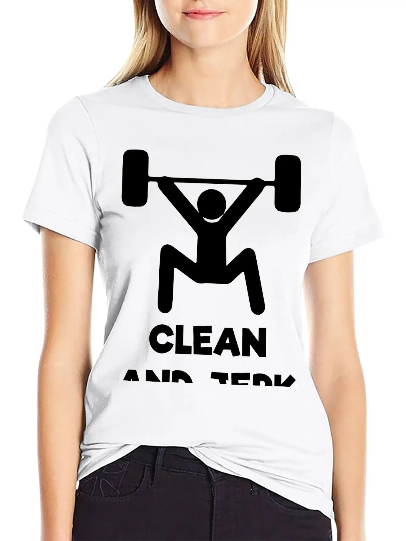 Clean And-Jerk Gym Timeless Short Sleeve Tee – Comfy And Minimalist Design