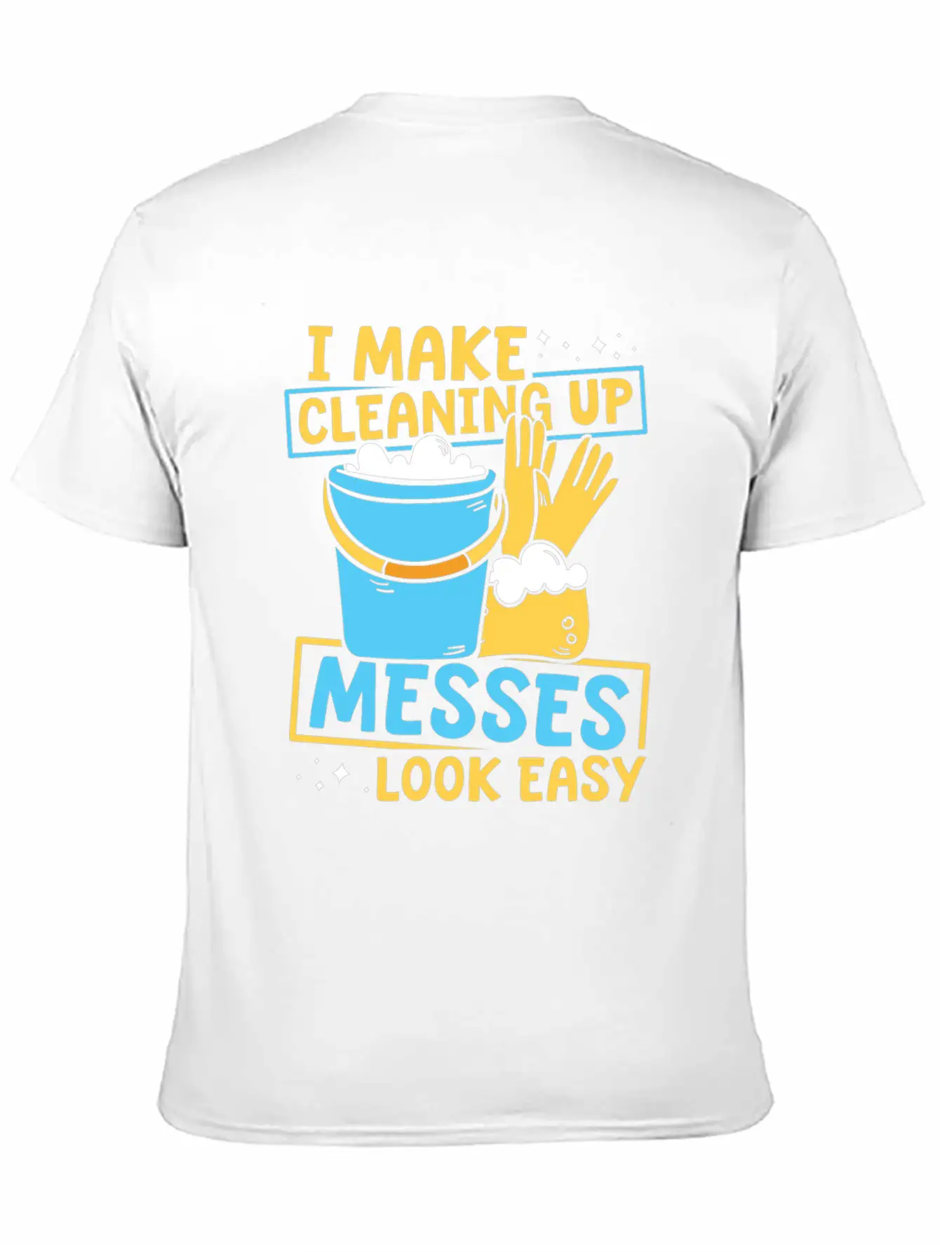 Cleaner Stylish Everyday T-Shirt – Unisex Basic Cotton Tee