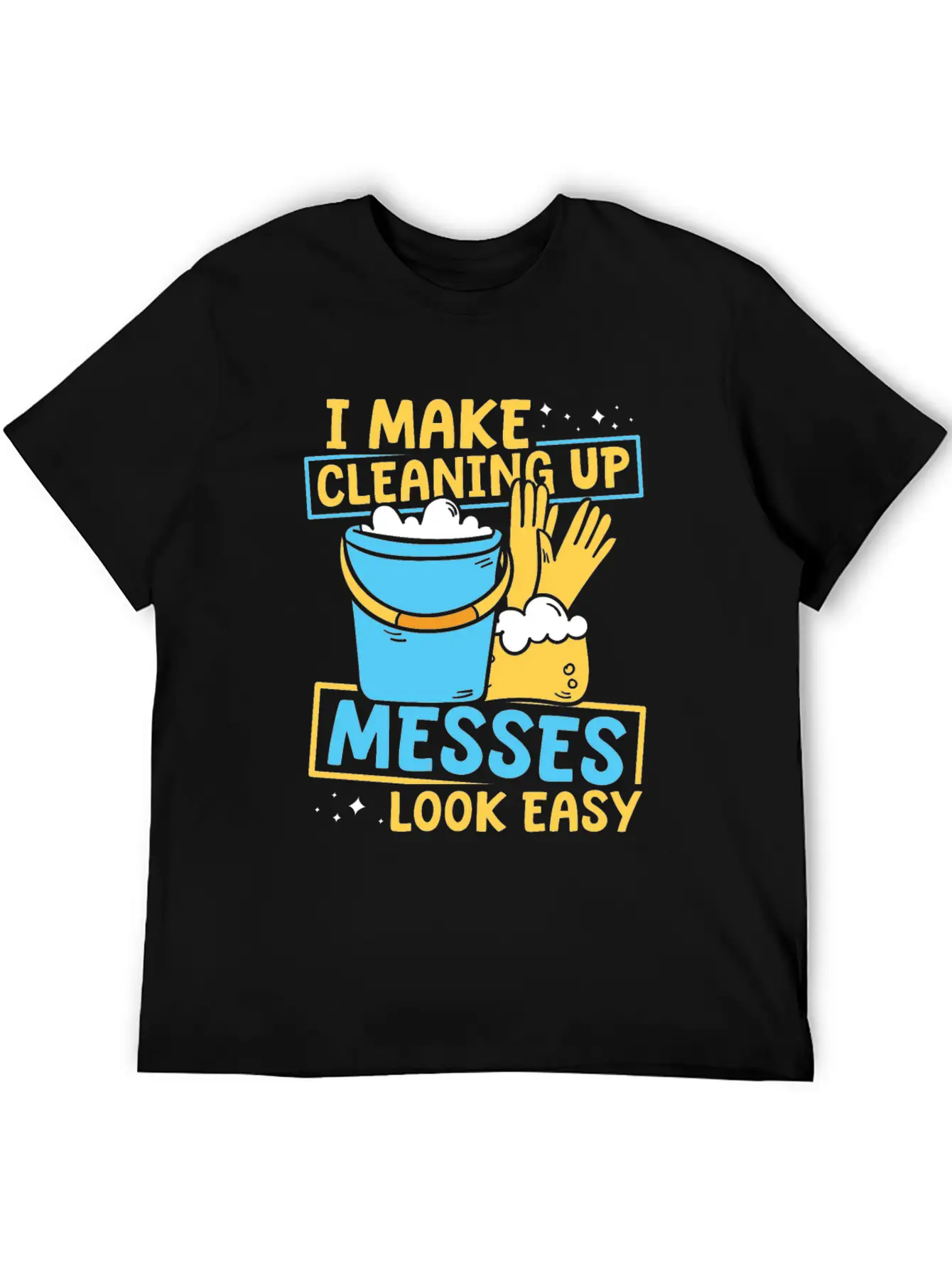 Cleaner Stylish Everyday T-Shirt – Unisex Basic Cotton Tee