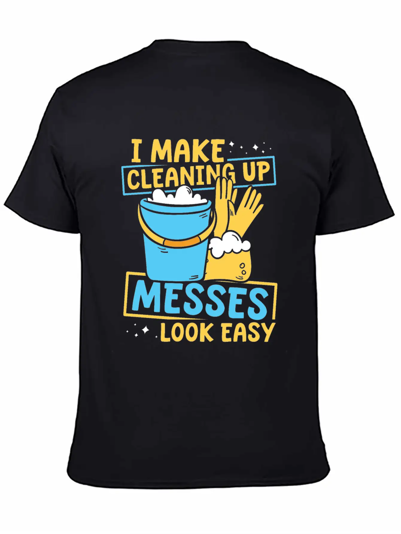 Cleaner Stylish Everyday T-Shirt – Unisex Basic Cotton Tee