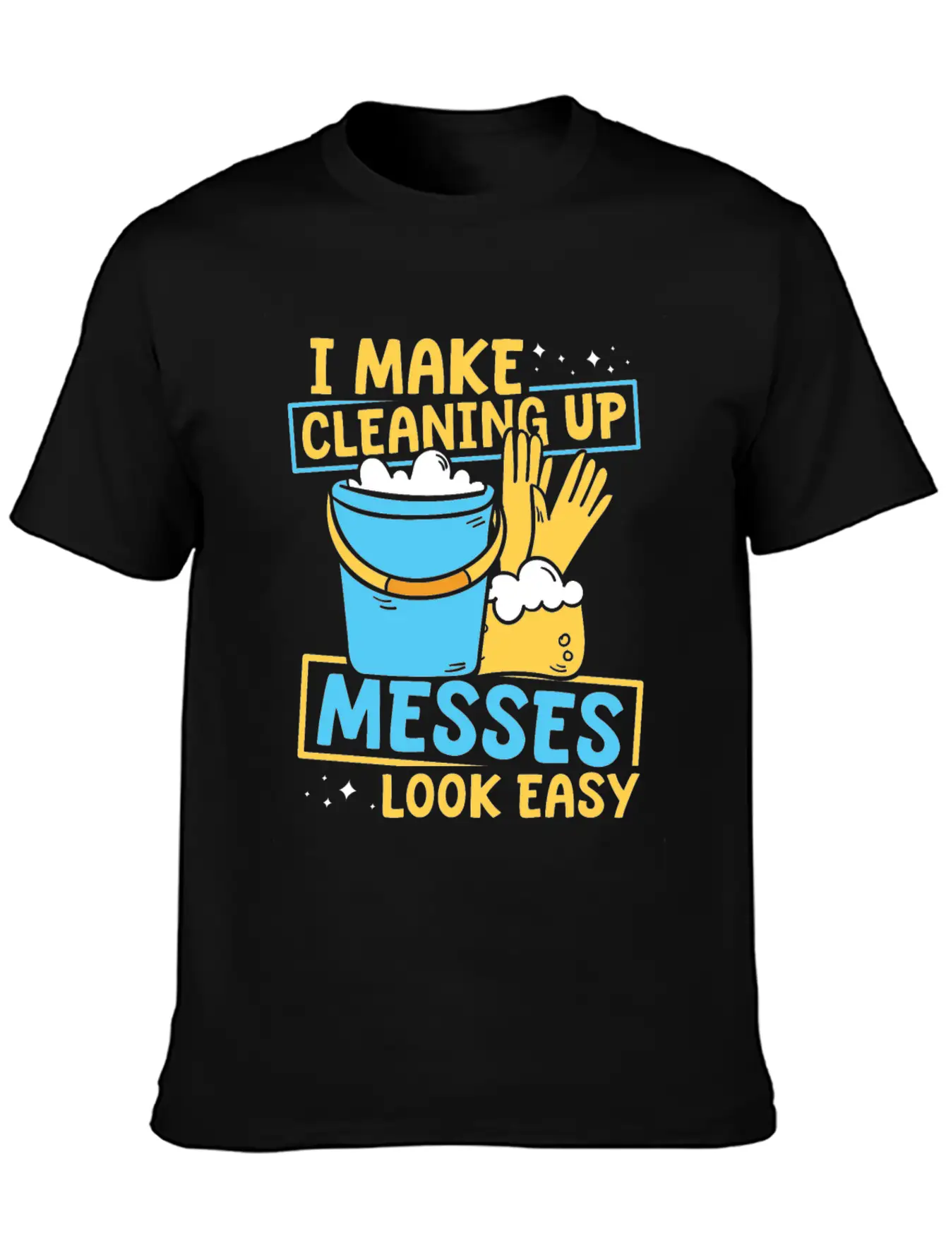 Cleaner Stylish Everyday T-Shirt – Unisex Basic Cotton Tee