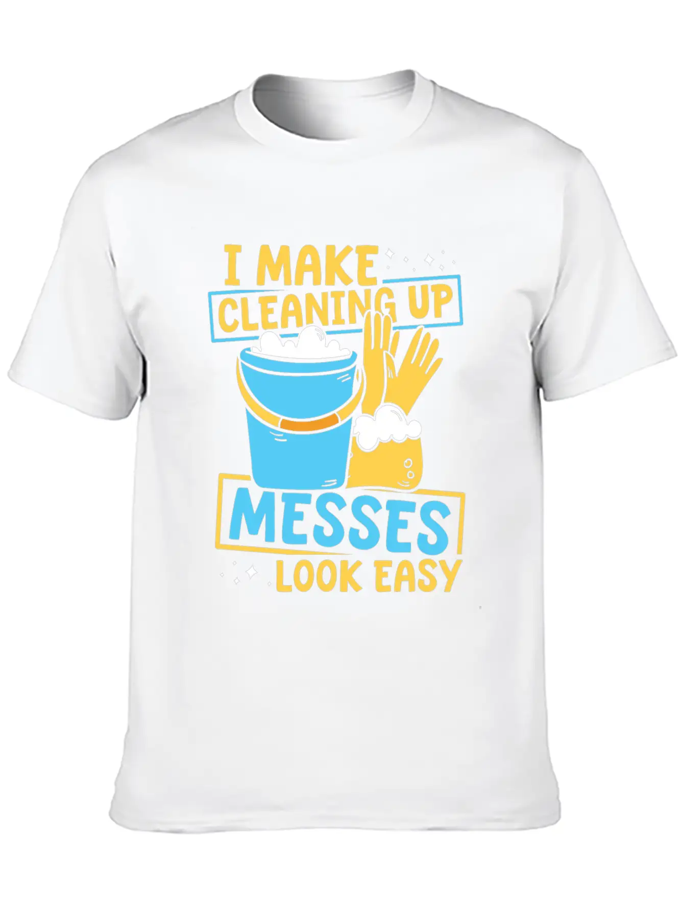 Cleaner Stylish Everyday T-Shirt – Unisex Basic Cotton Tee