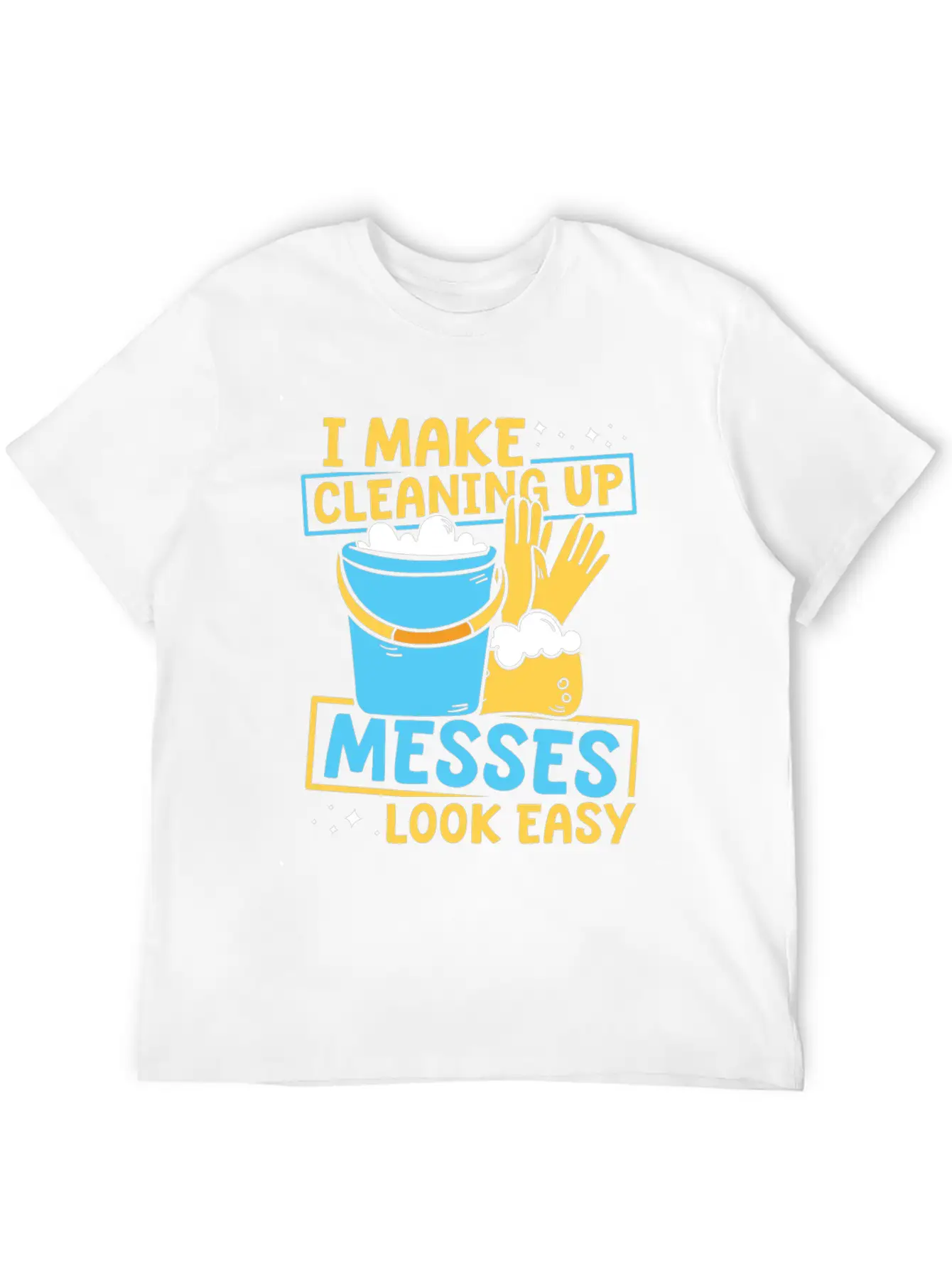 Cleaner Stylish Everyday T-Shirt – Unisex Basic Cotton Tee
