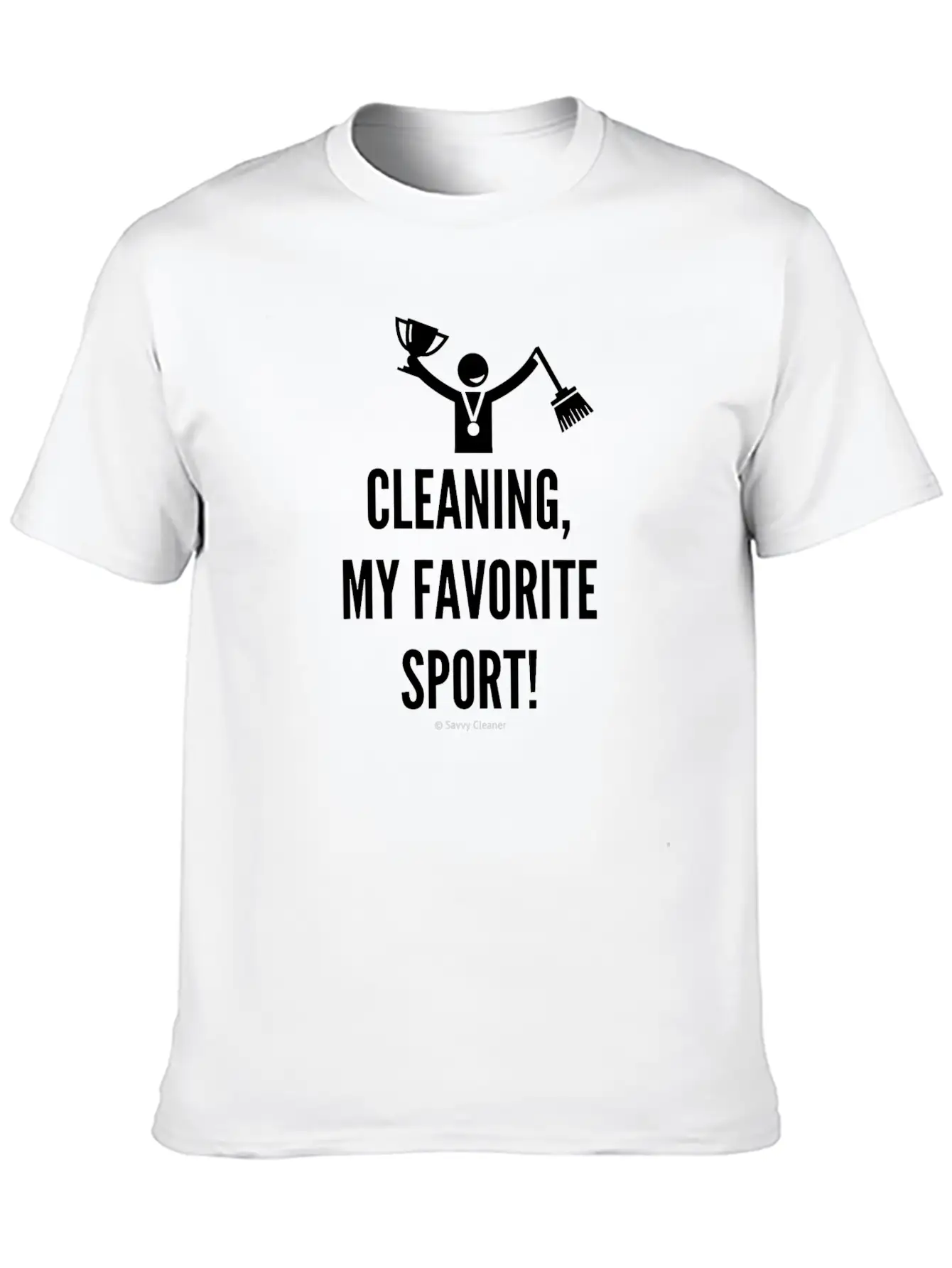 Cleaning My Favorite Sport T Shirt Comfortable Minimalist Graphic Tee – Summer Style Essential