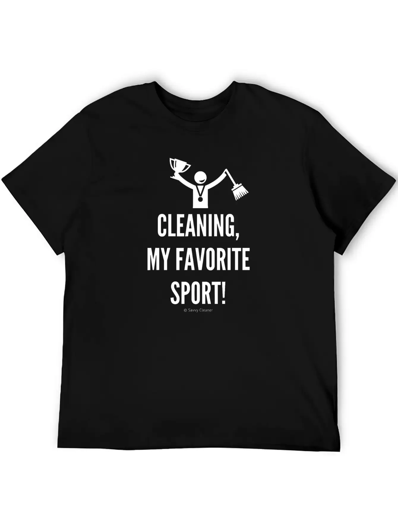 Cleaning My Favorite Sport T Shirt Comfortable Minimalist Graphic Tee – Summer Style Essential
