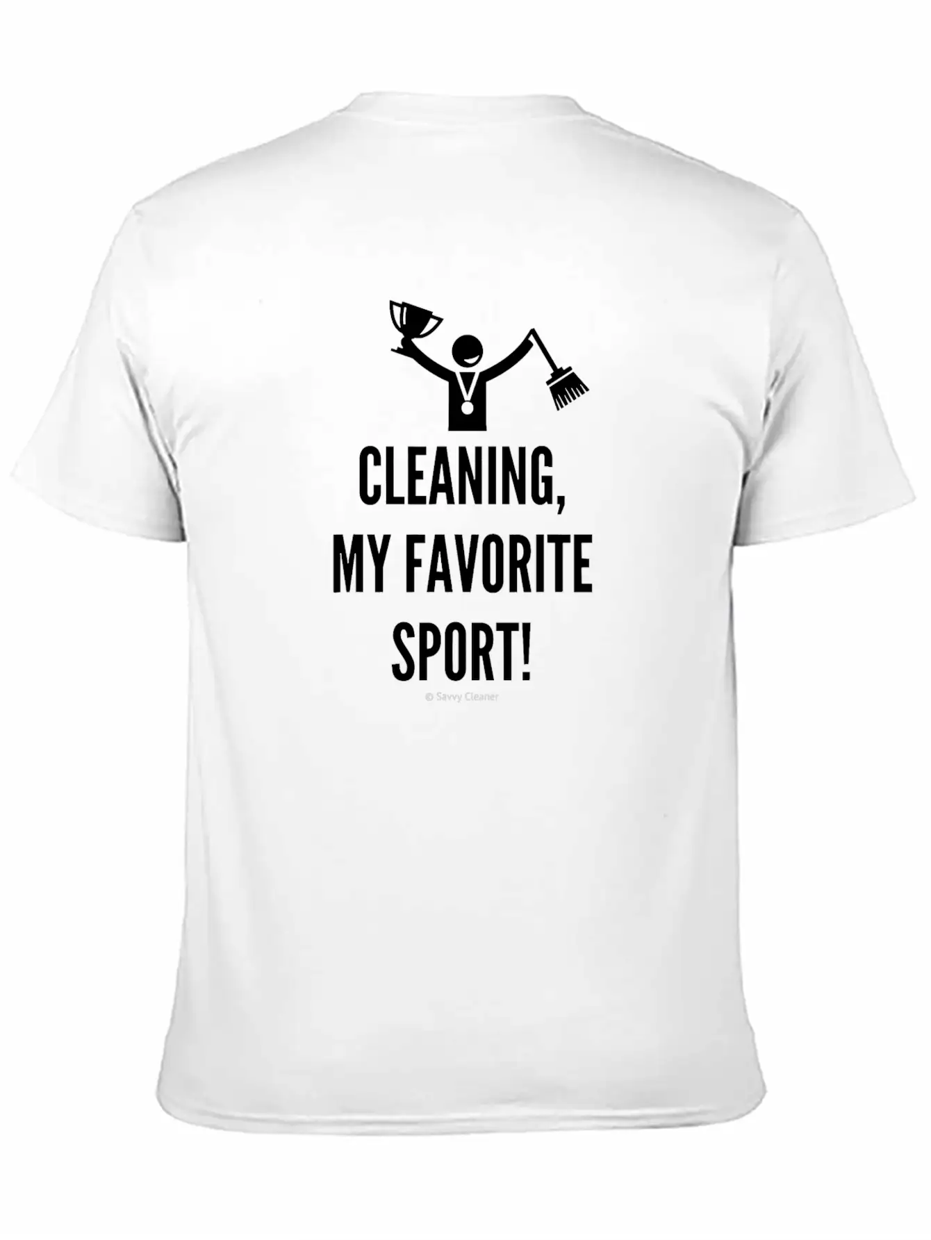 Cleaning My Favorite Sport T Shirt Comfortable Minimalist Graphic Tee – Summer Style Essential