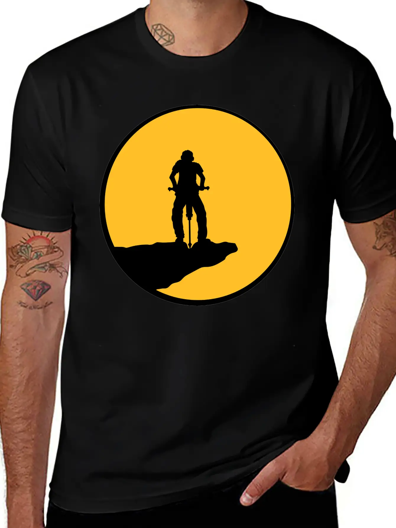 Cliff Construction Worker Stylish Everyday T-Shirt – Unisex Basic Cotton Tee