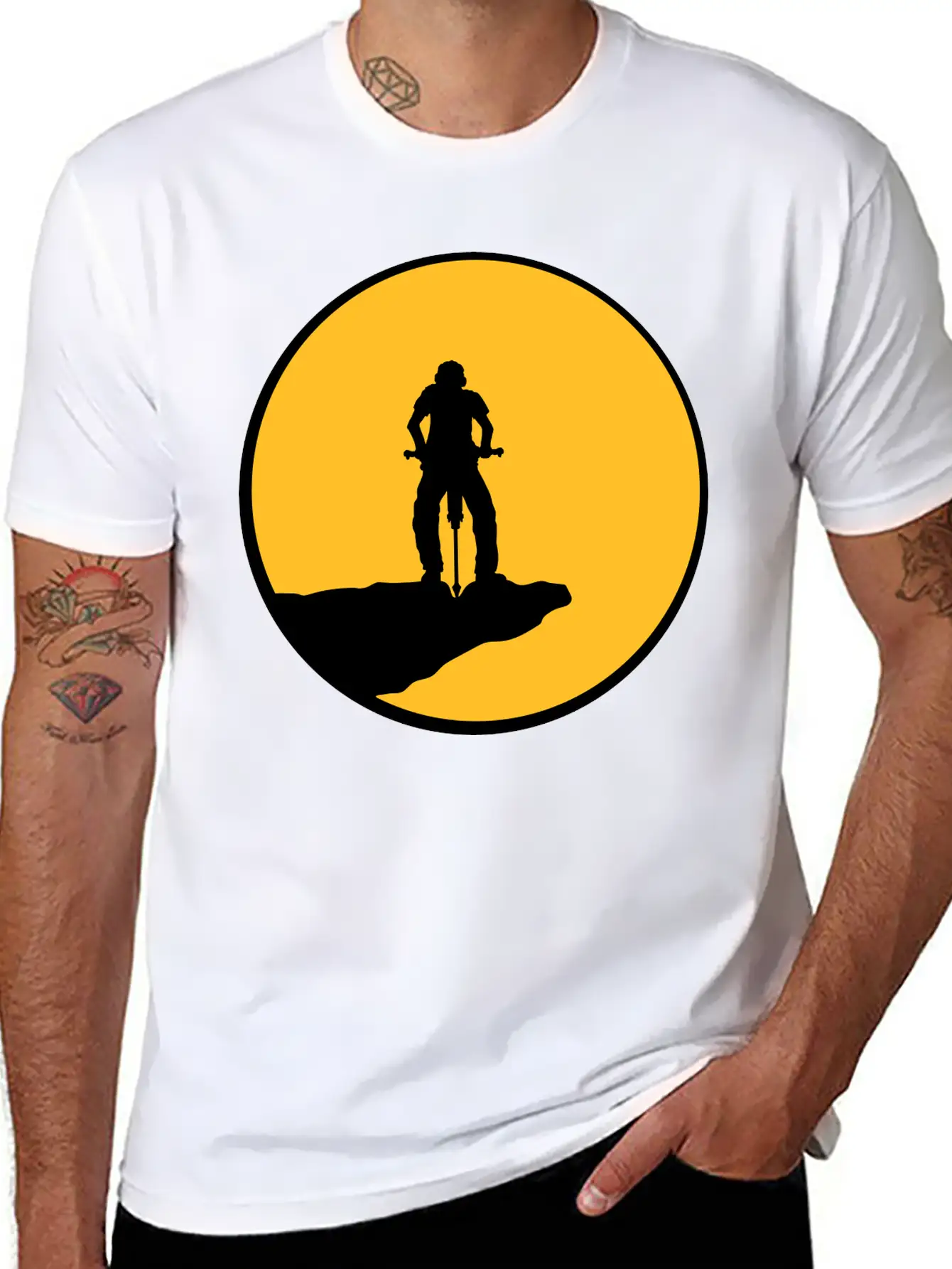 Cliff Construction Worker Stylish Everyday T-Shirt – Unisex Basic Cotton Tee