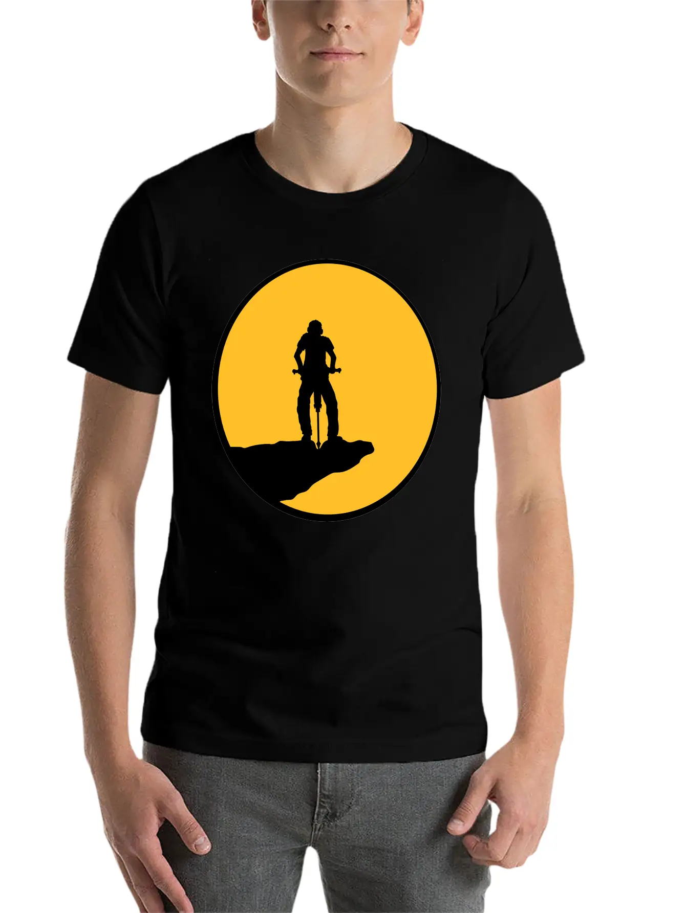 Cliff Construction Worker Stylish Everyday T-Shirt – Unisex Basic Cotton Tee