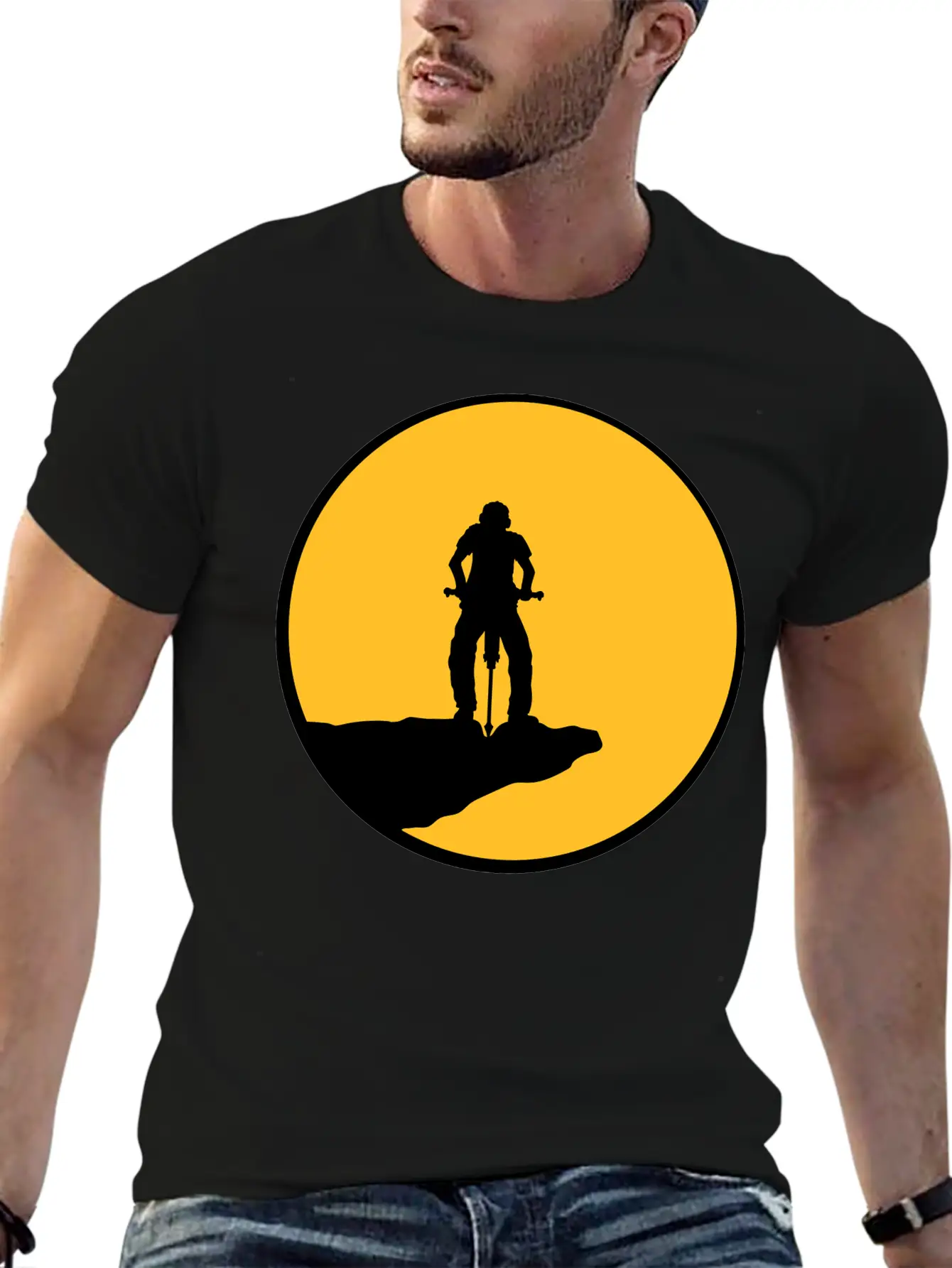 Cliff Construction Worker Stylish Everyday T-Shirt – Unisex Basic Cotton Tee
