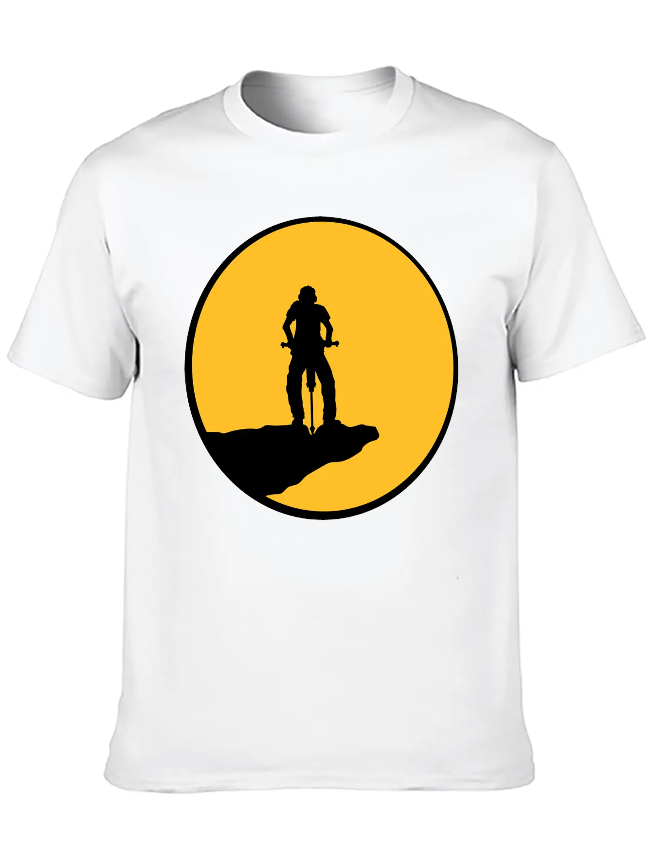 Cliff Construction Worker Stylish Everyday T-Shirt – Unisex Basic Cotton Tee