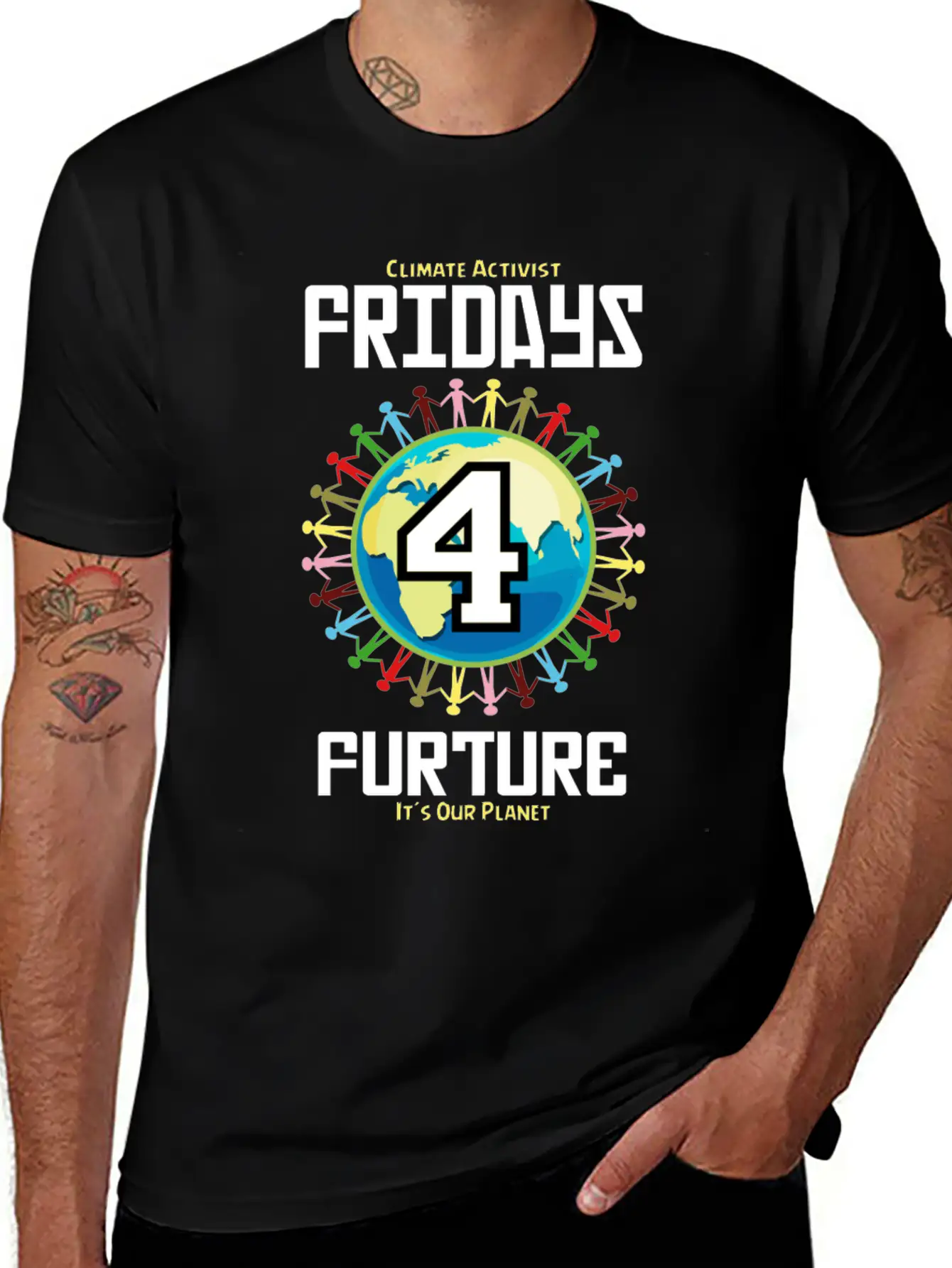 Climate Activist. Fridays For Future Demo Timeless Short Sleeve Tee – Comfy And Minimalist Design