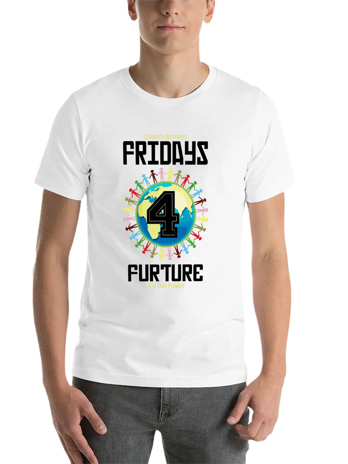 Climate Activist. Fridays For Future Demo Timeless Short Sleeve Tee – Comfy And Minimalist Design