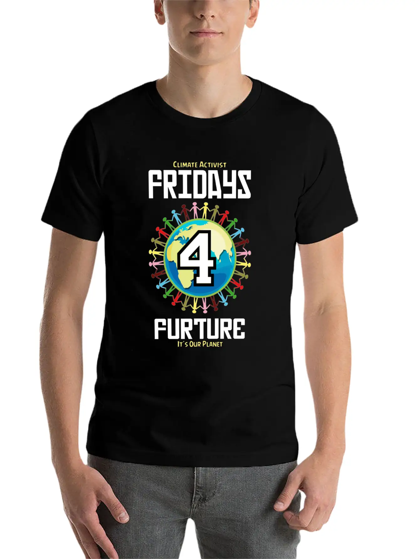 Climate Activist. Fridays For Future Demo Timeless Short Sleeve Tee – Comfy And Minimalist Design