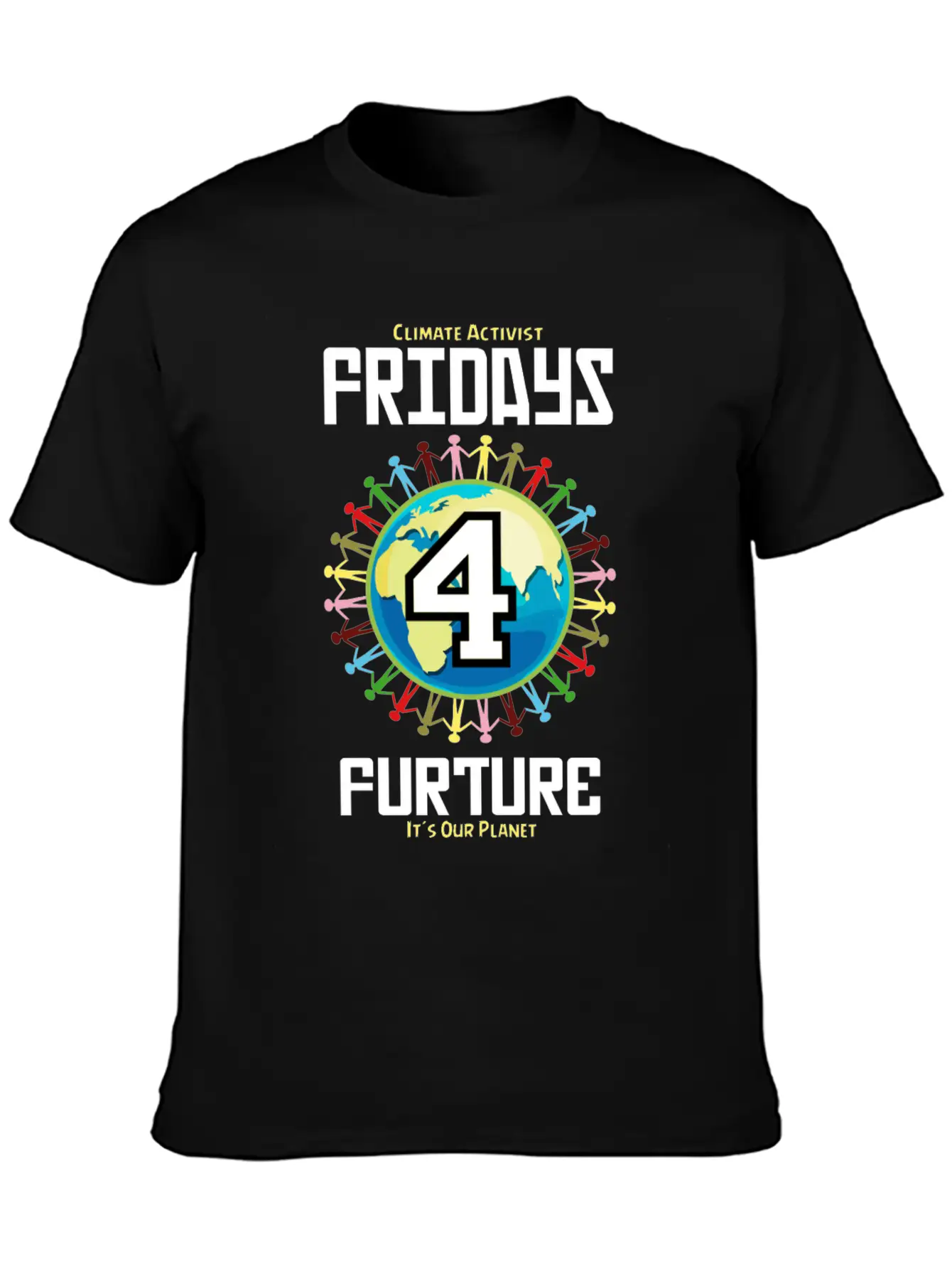 Climate Activist. Fridays For Future Demo Timeless Short Sleeve Tee – Comfy And Minimalist Design