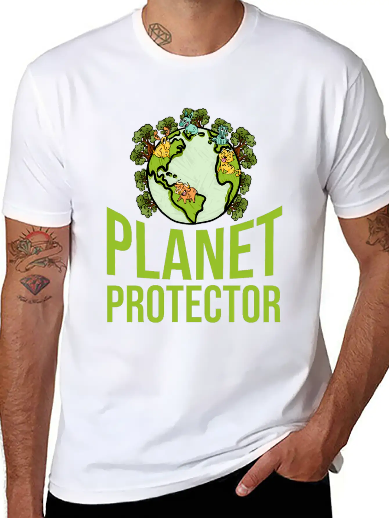 Climate Change Basic Graphic T-Shirt – Daily Comfort In Soft Cotton
