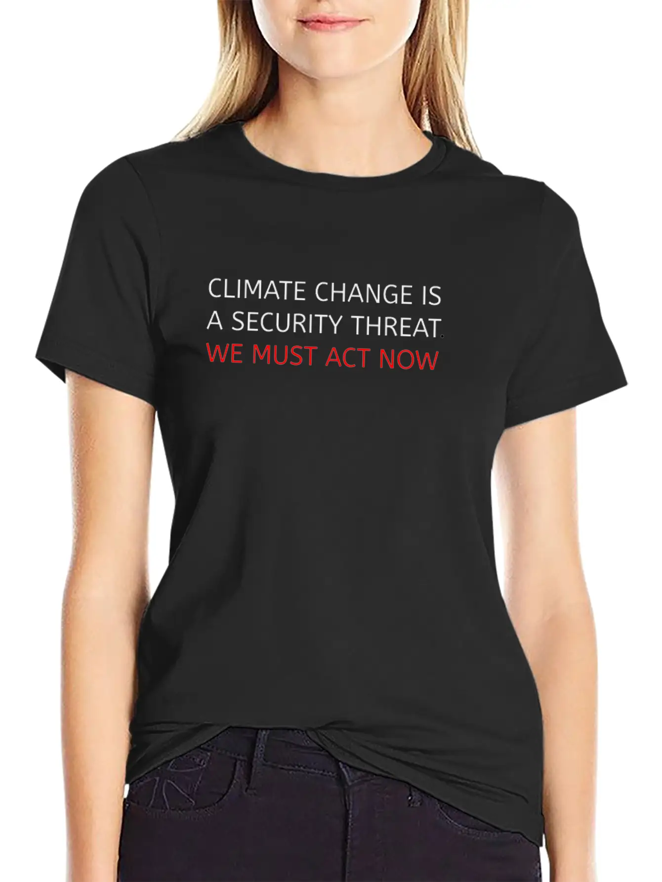 Climate Change Timeless Short Sleeve Tee – Comfy And Minimalist Design
