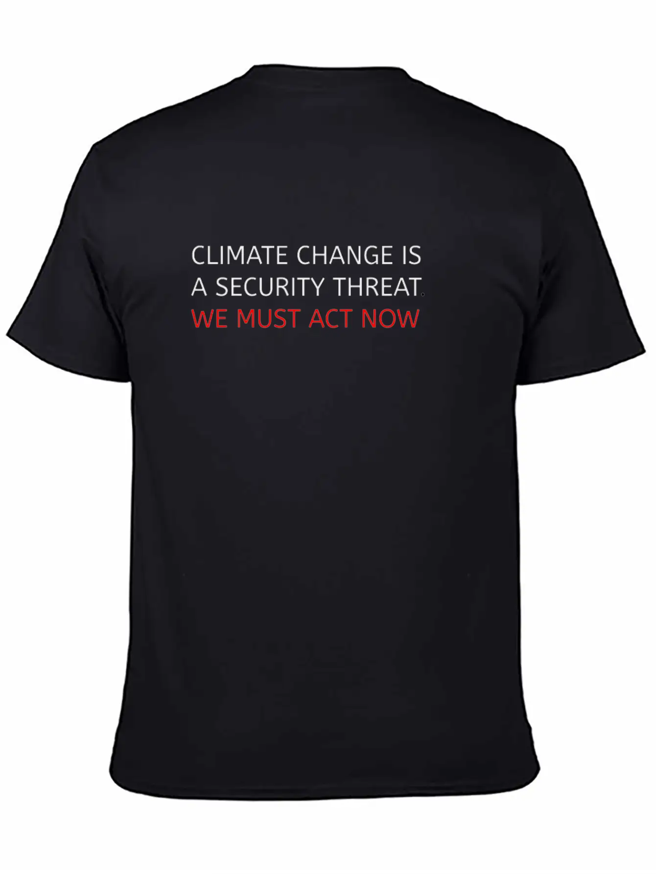 Climate Change Timeless Short Sleeve Tee – Comfy And Minimalist Design