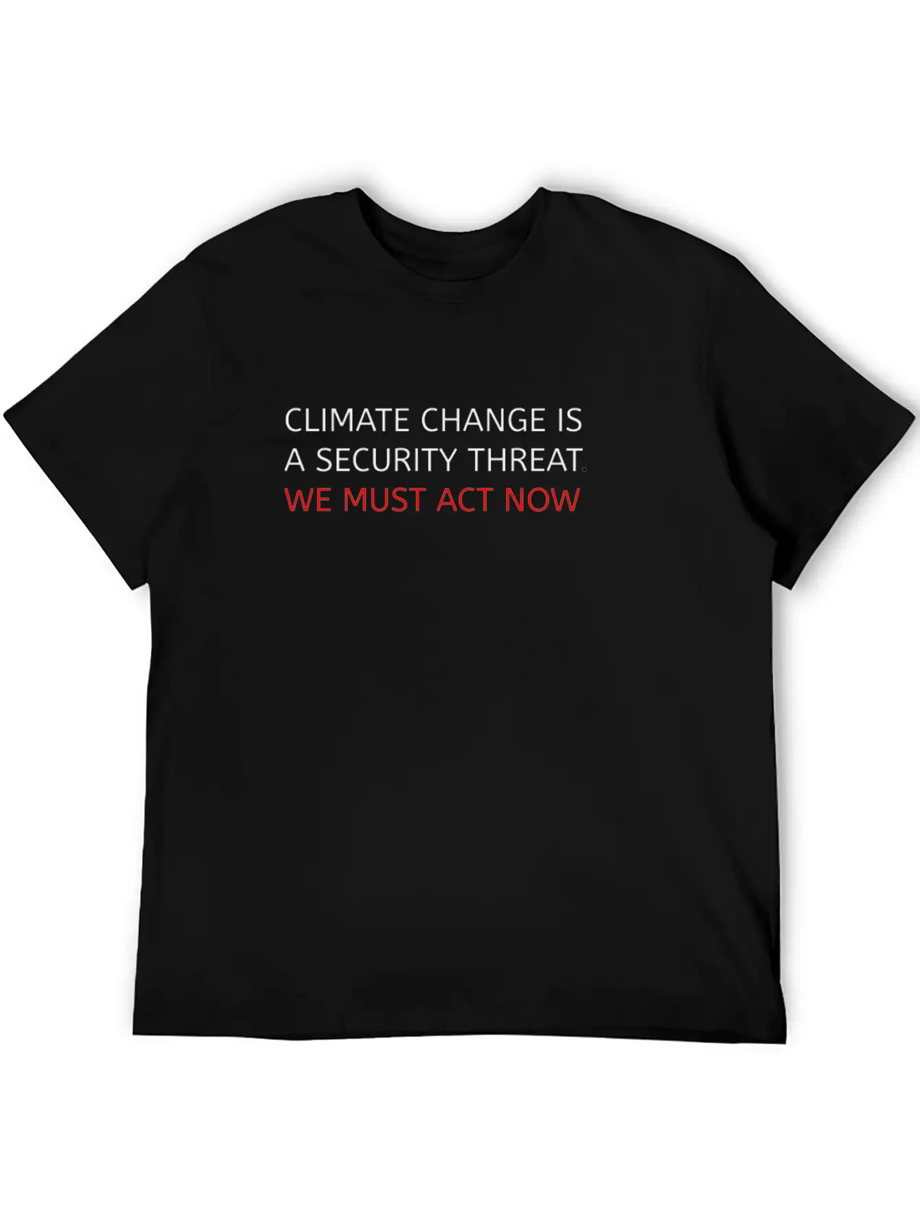 Climate Change Timeless Short Sleeve Tee – Comfy And Minimalist Design