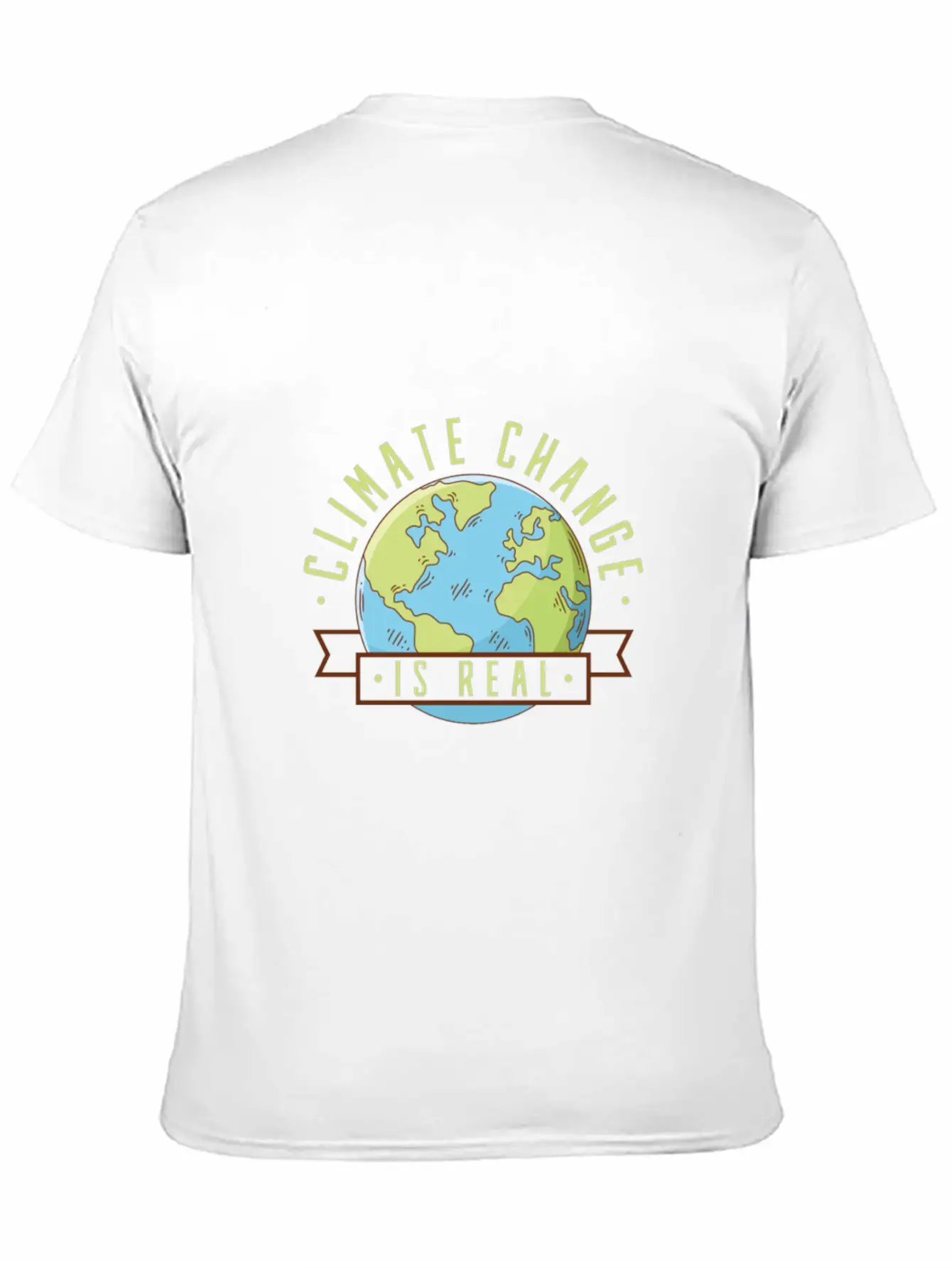 Climate Change Unisex Short Sleeve Soft Cotton T-Shirt – Casual Everyday Wear