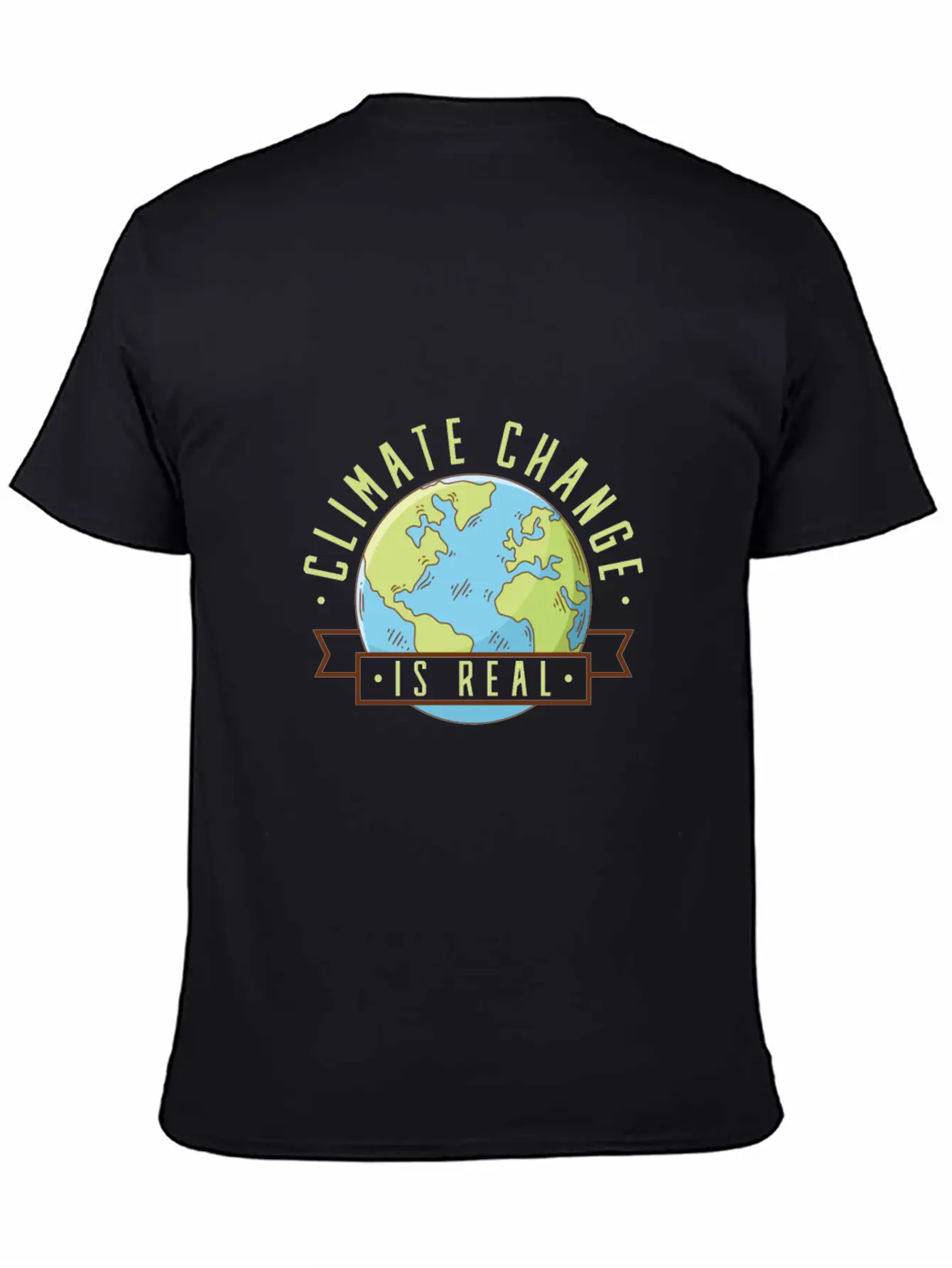 Climate Change Unisex Short Sleeve Soft Cotton T-Shirt – Casual Everyday Wear