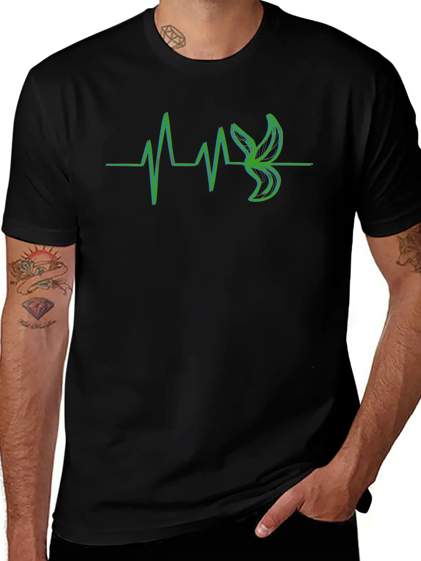 Climate Protection Heartbeat Timeless Short Sleeve Tee – Comfy And Minimalist Design