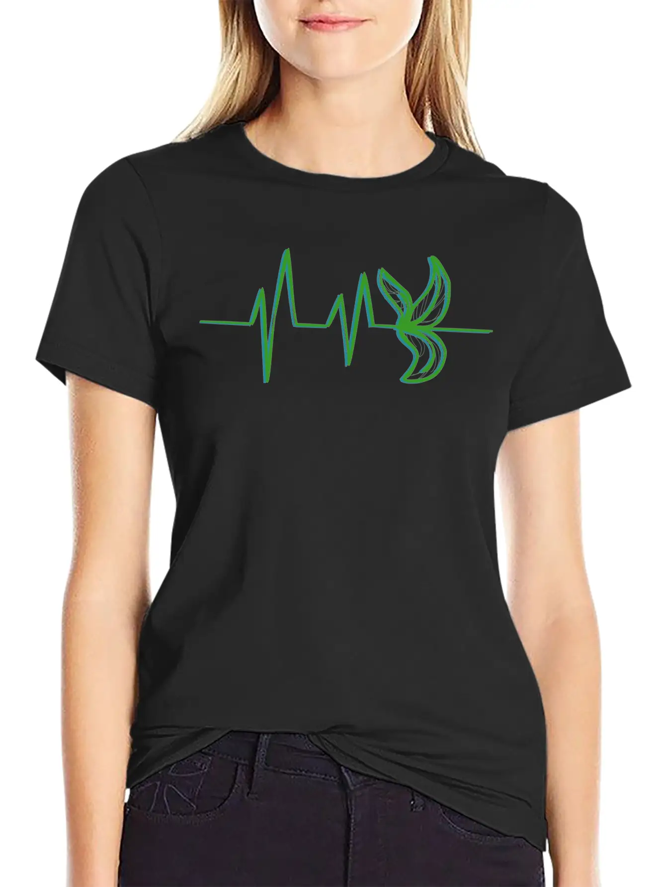 Climate Protection Heartbeat Timeless Short Sleeve Tee – Comfy And Minimalist Design