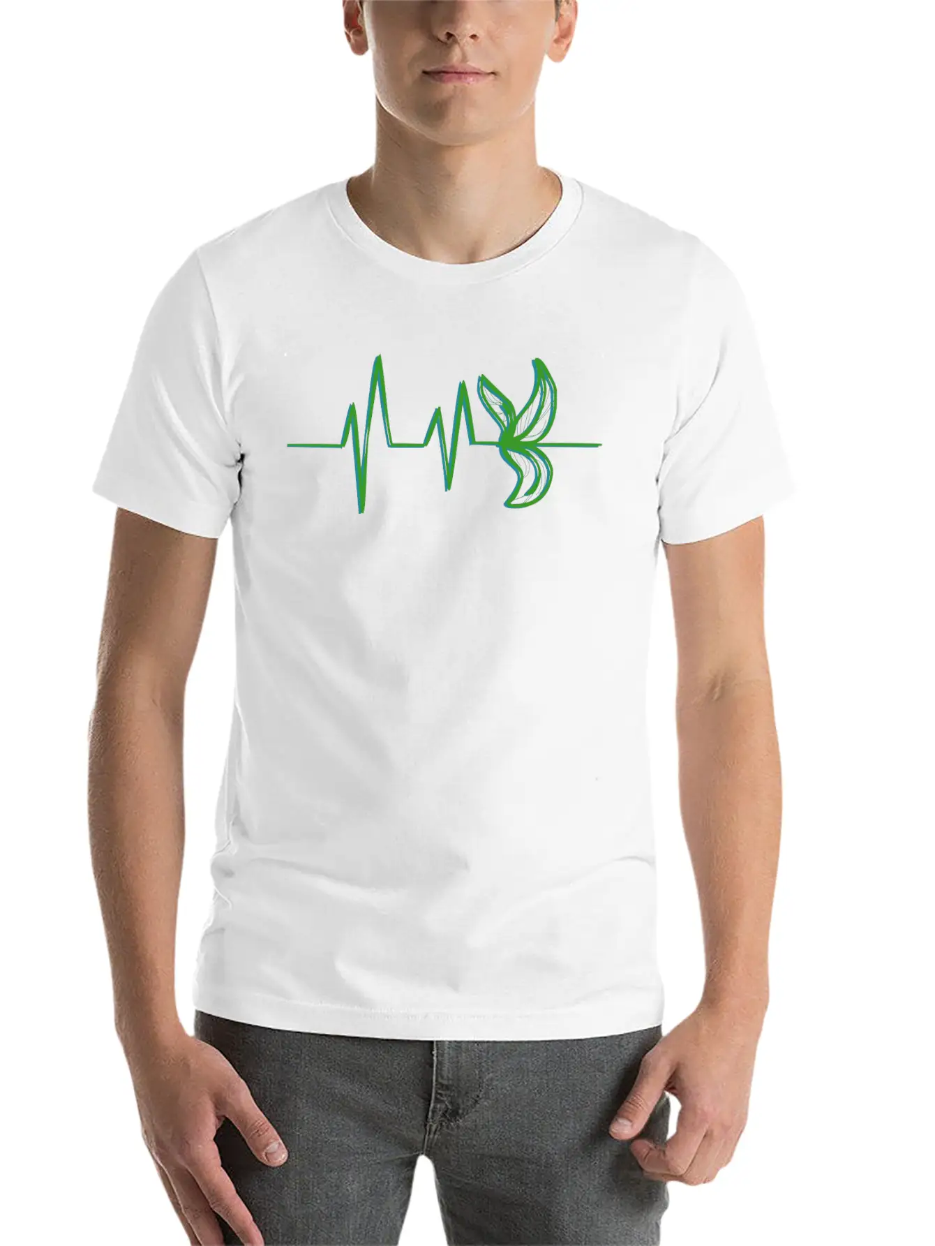 Climate Protection Heartbeat Timeless Short Sleeve Tee – Comfy And Minimalist Design