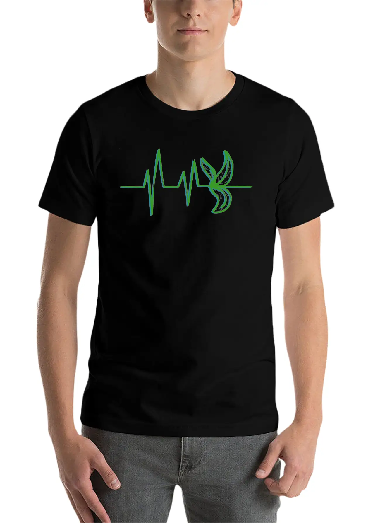 Climate Protection Heartbeat Timeless Short Sleeve Tee – Comfy And Minimalist Design