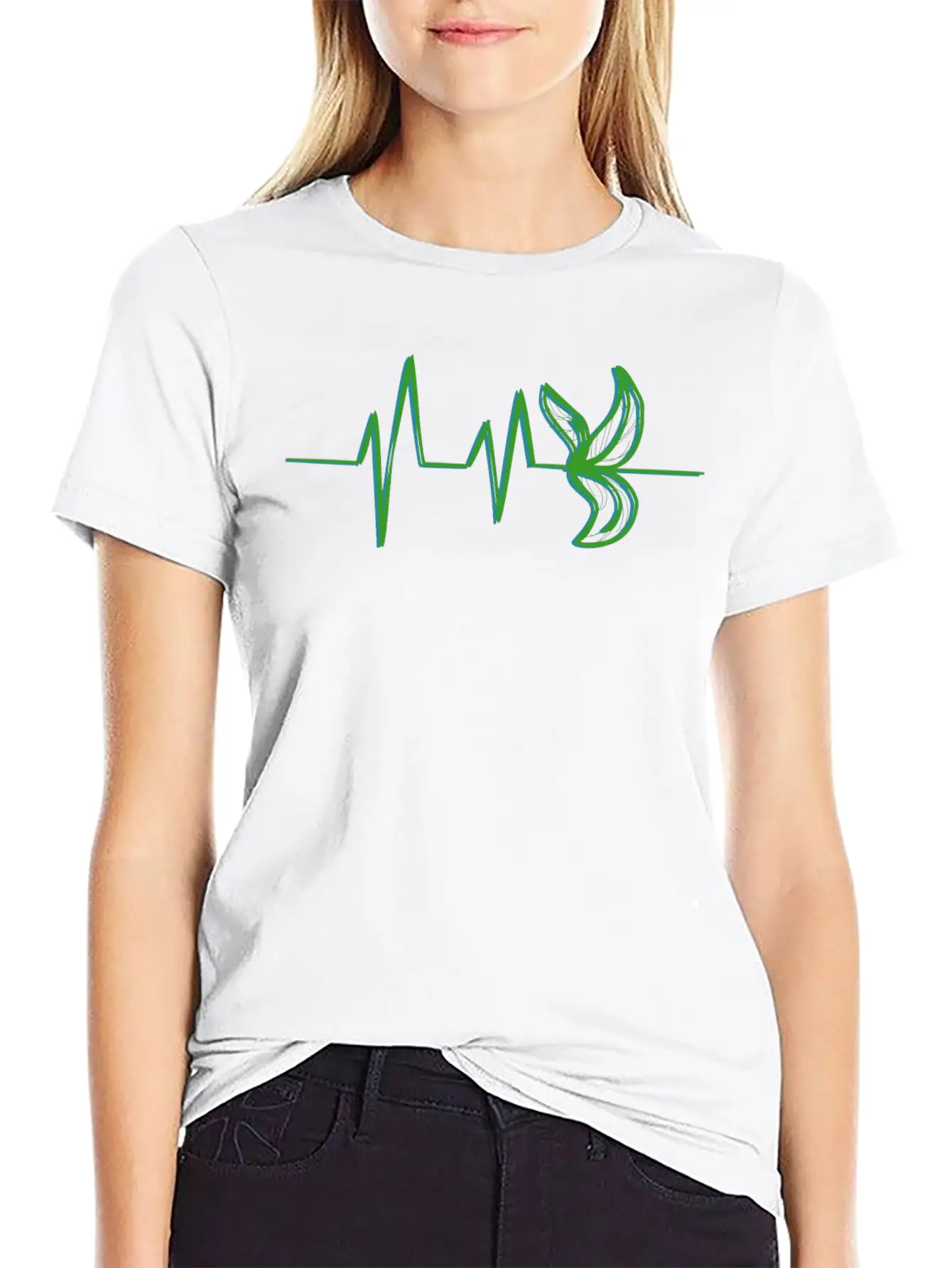 Climate Protection Heartbeat Timeless Short Sleeve Tee – Comfy And Minimalist Design