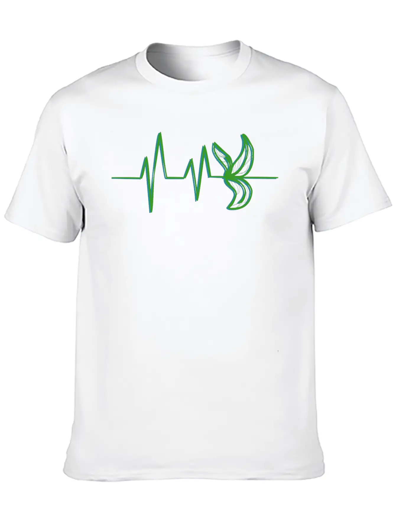 Climate Protection Heartbeat Timeless Short Sleeve Tee – Comfy And Minimalist Design