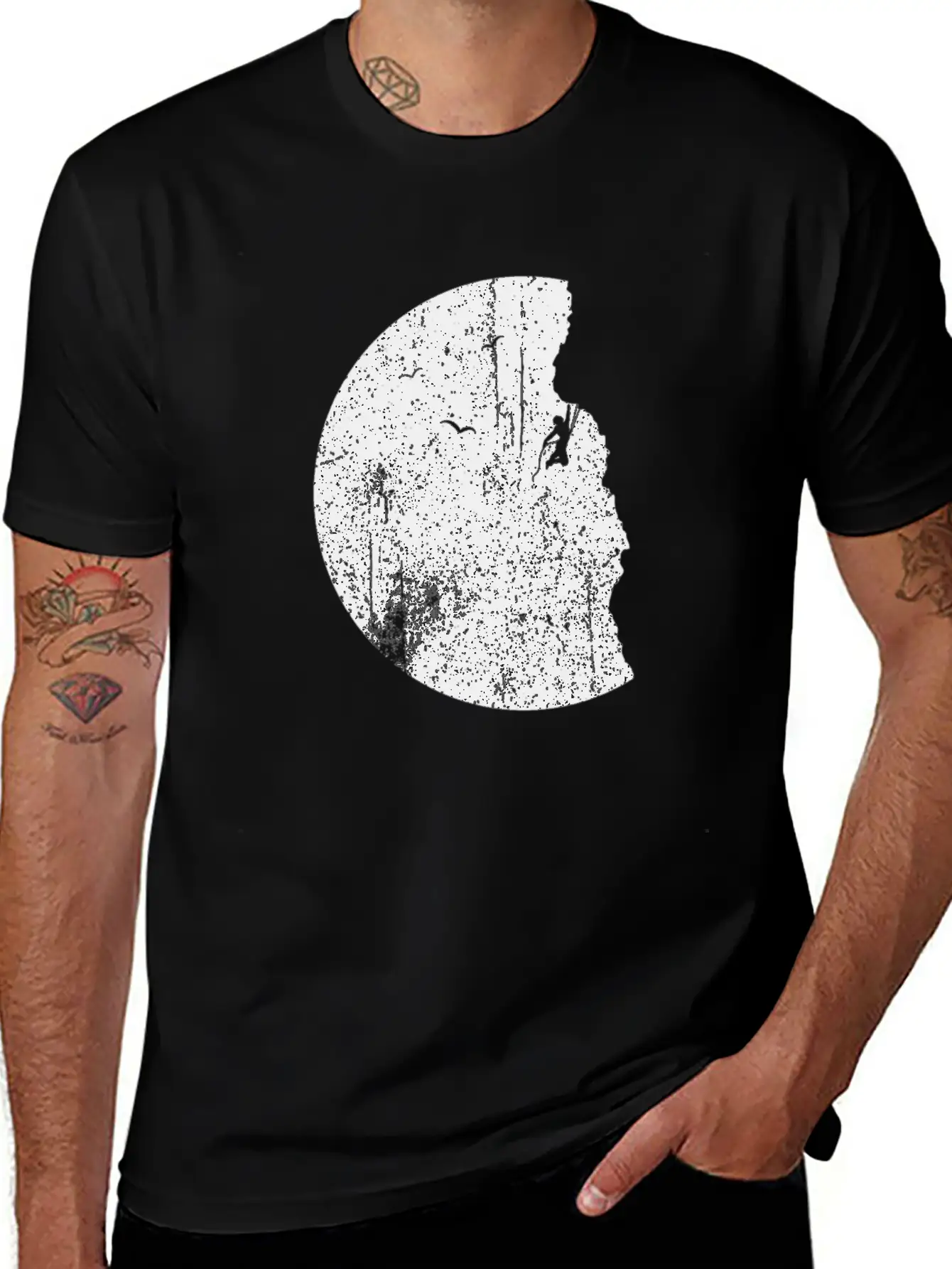 Climb For Light Essential Unisex Summer Tee – Soft Cotton Casual Fit