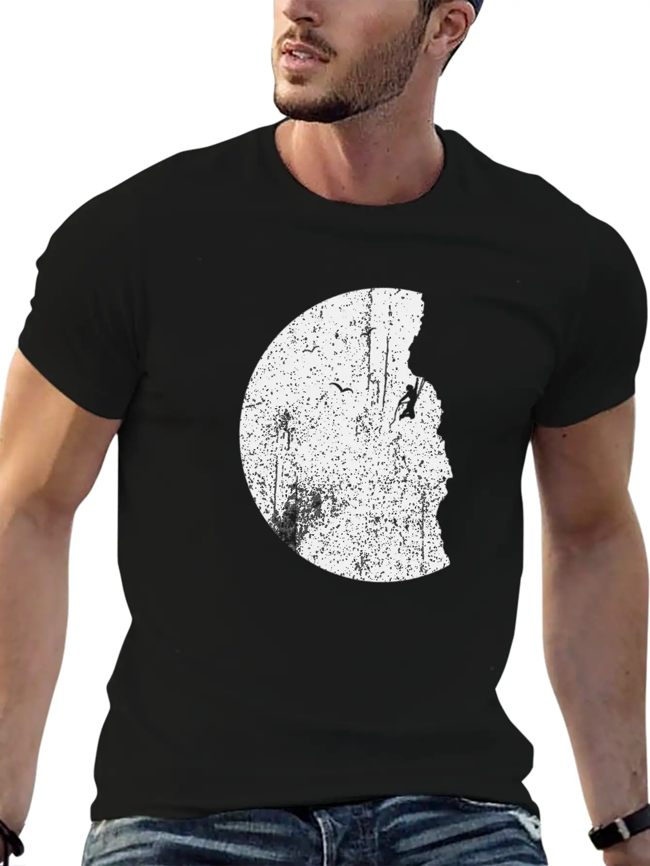 Climb For Light Essential Unisex Summer Tee – Soft Cotton Casual Fit