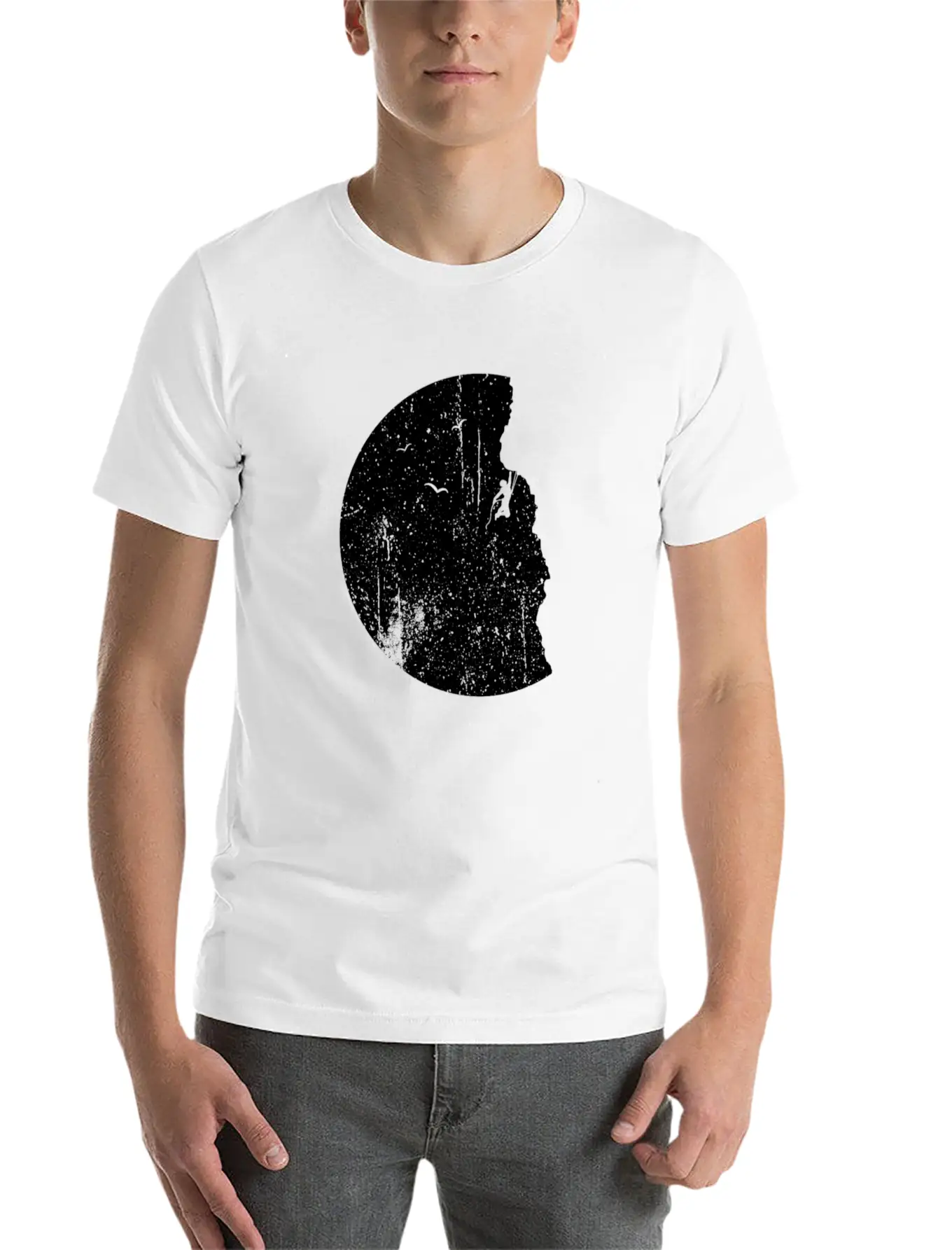 Climb For Light Essential Unisex Summer Tee – Soft Cotton Casual Fit