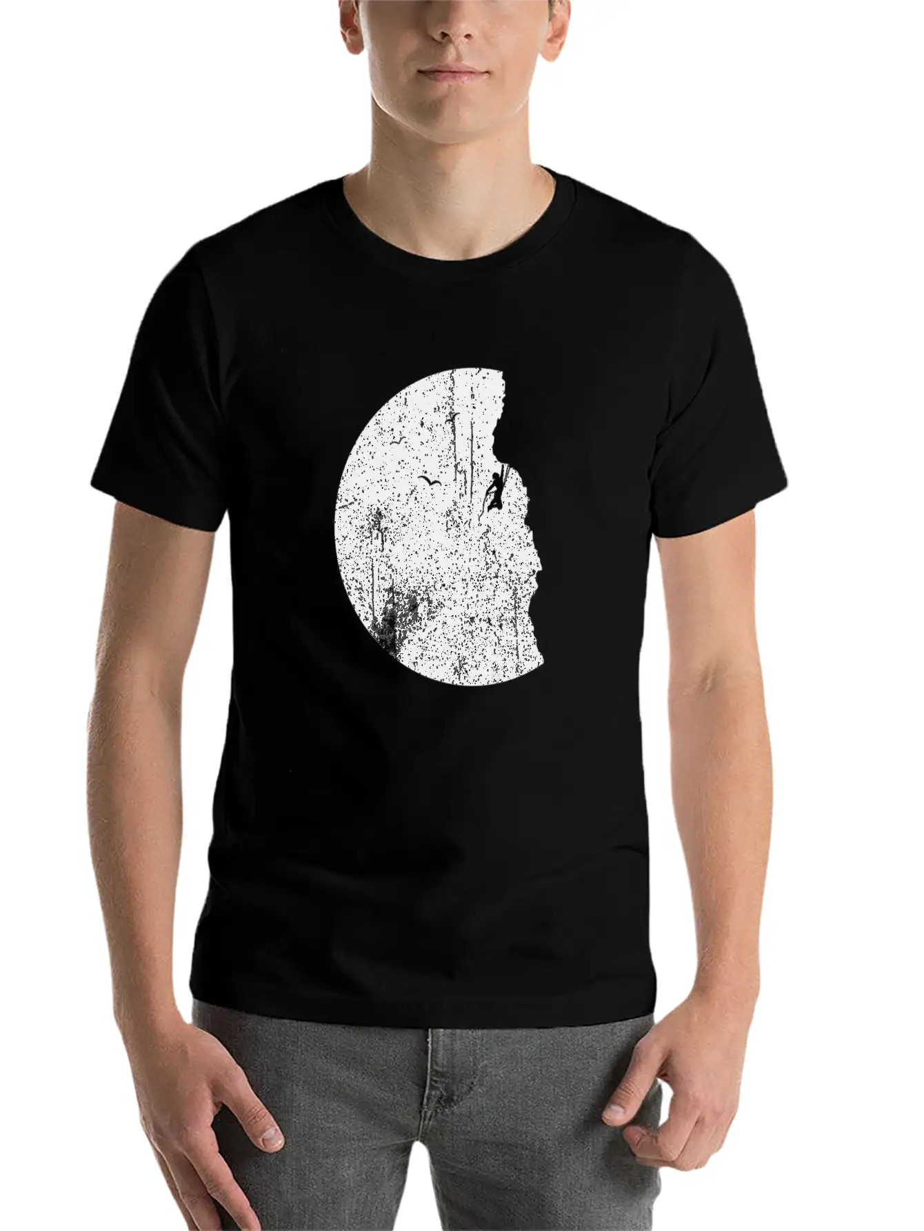 Climb For Light Essential Unisex Summer Tee – Soft Cotton Casual Fit