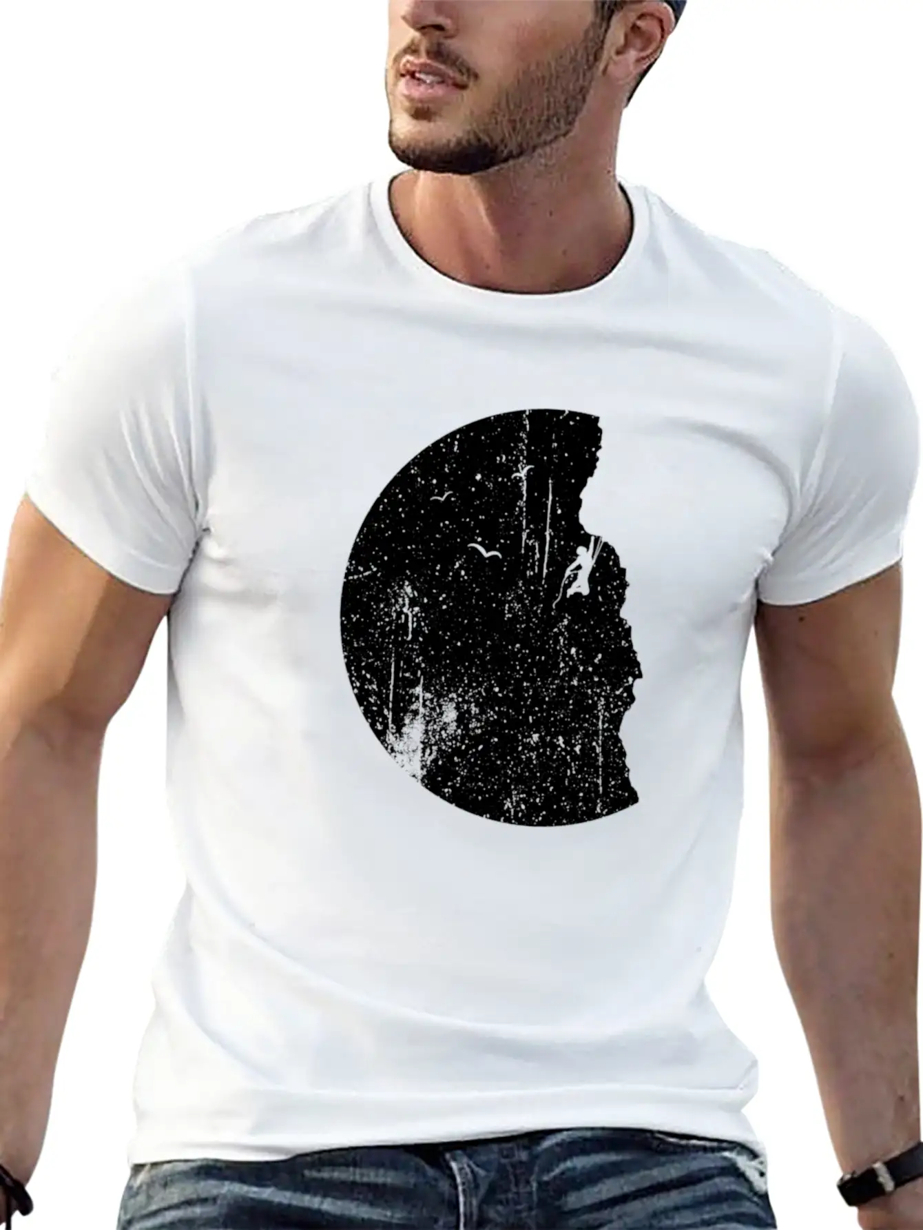 Climb For Light Essential Unisex Summer Tee – Soft Cotton Casual Fit