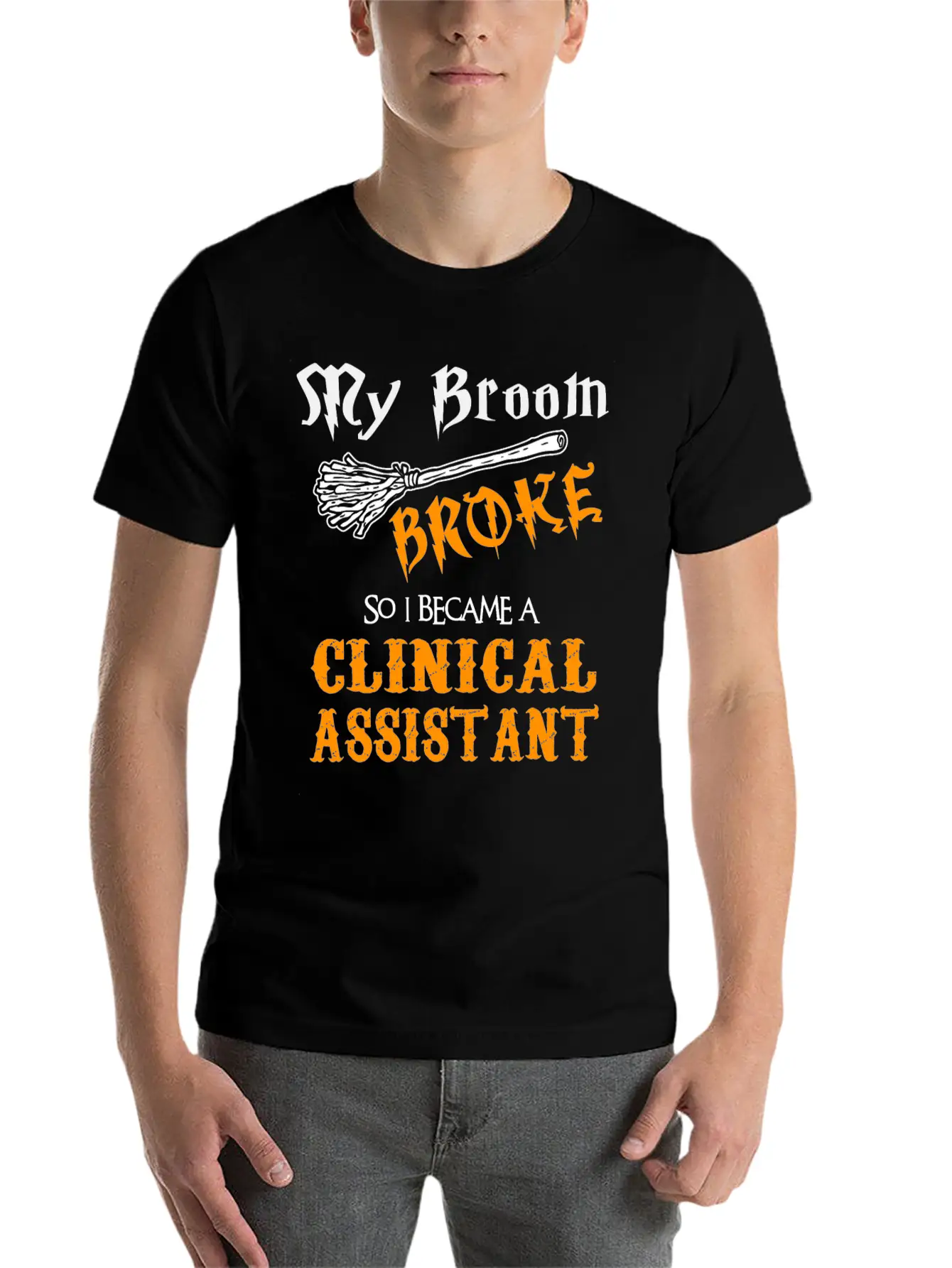 Clinical Assistant Essential Unisex Summer Tee – Soft Cotton Casual Fit