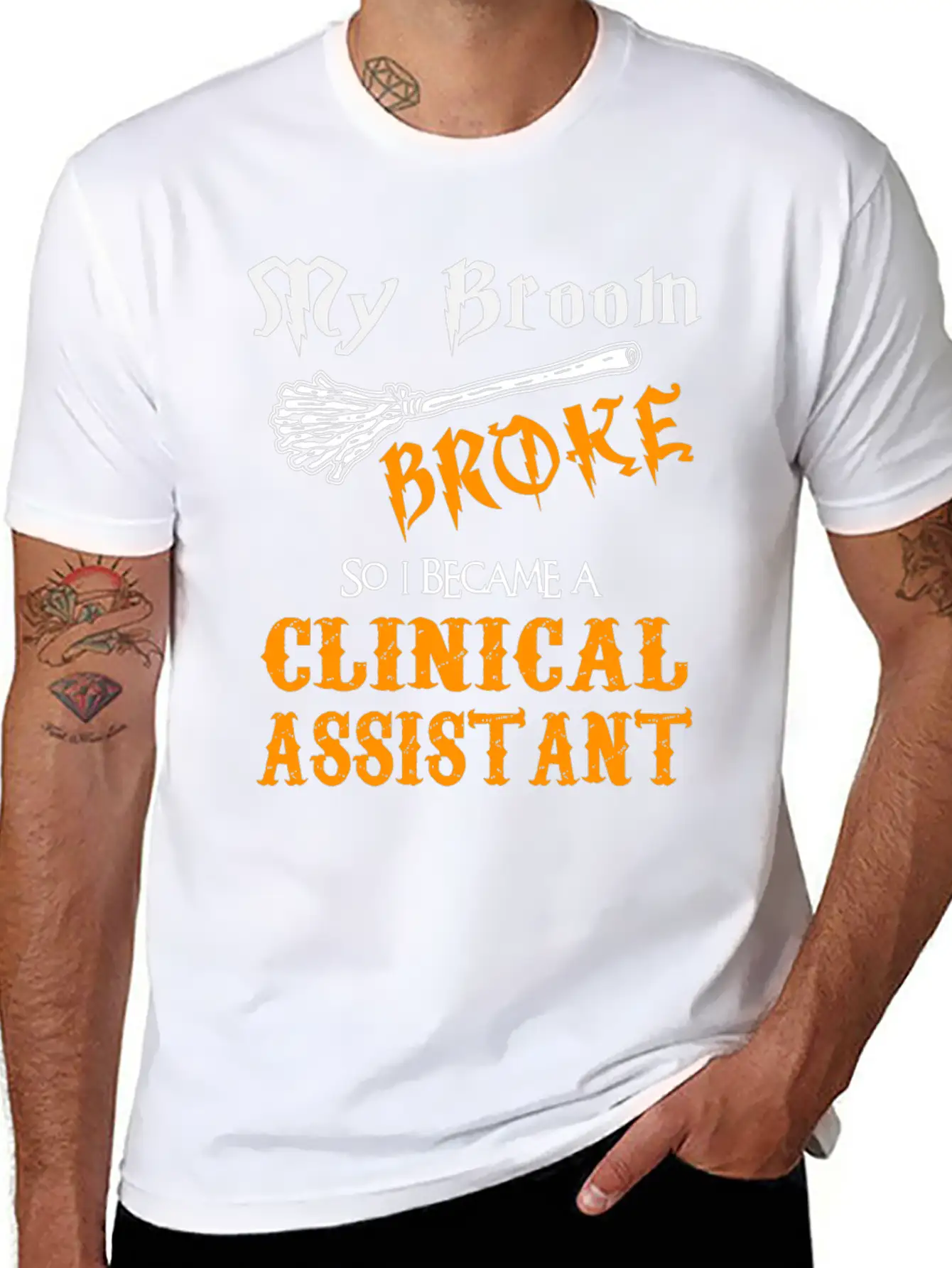 Clinical Assistant Essential Unisex Summer Tee – Soft Cotton Casual Fit