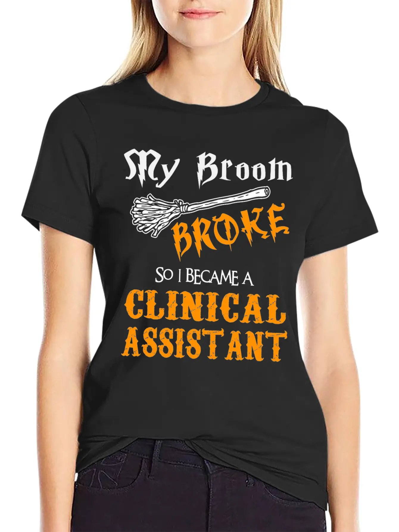 Clinical Assistant Essential Unisex Summer Tee – Soft Cotton Casual Fit