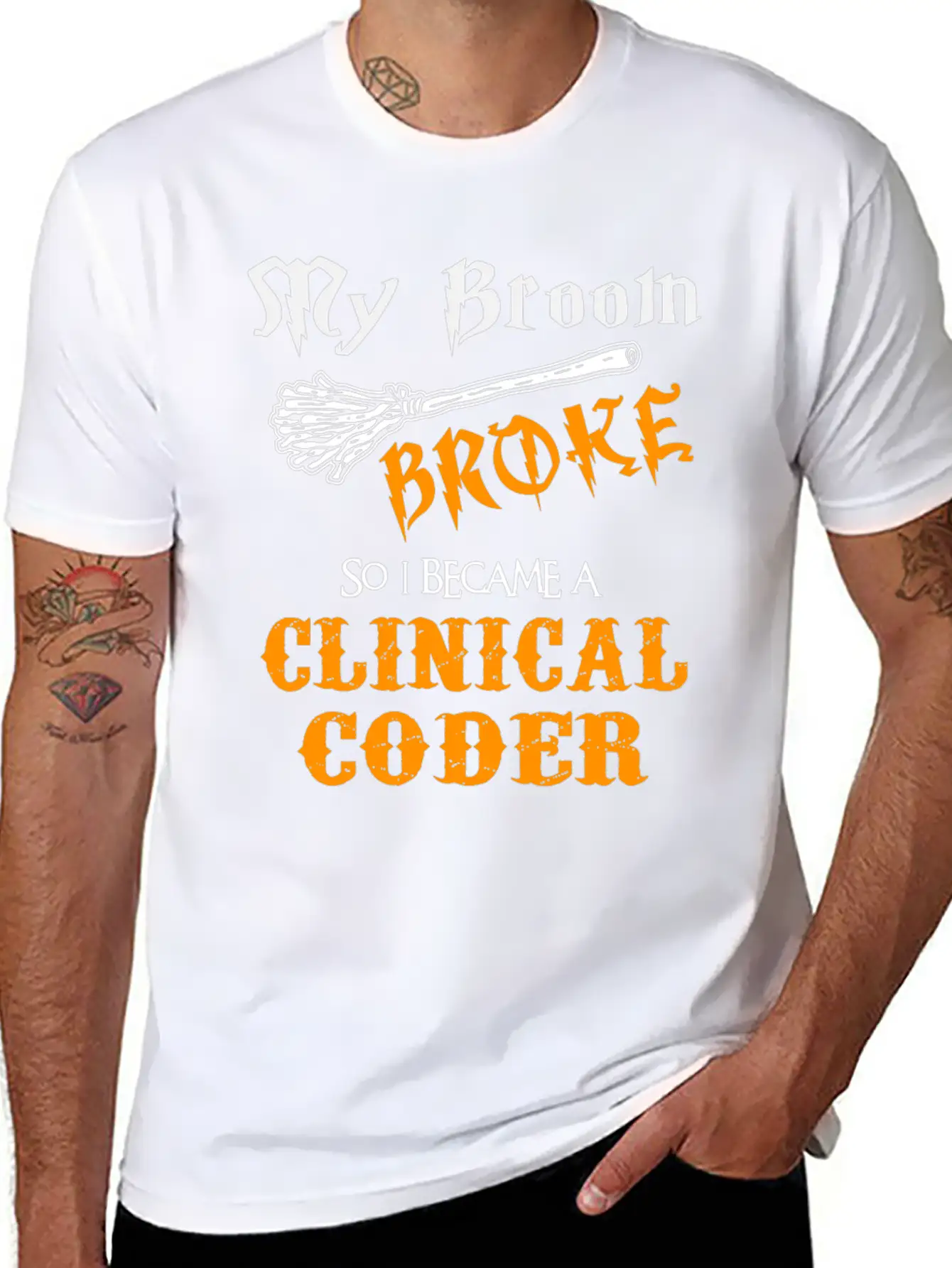 Clinical Coder Comfortable Minimalist Graphic Tee – Summer Style Essential