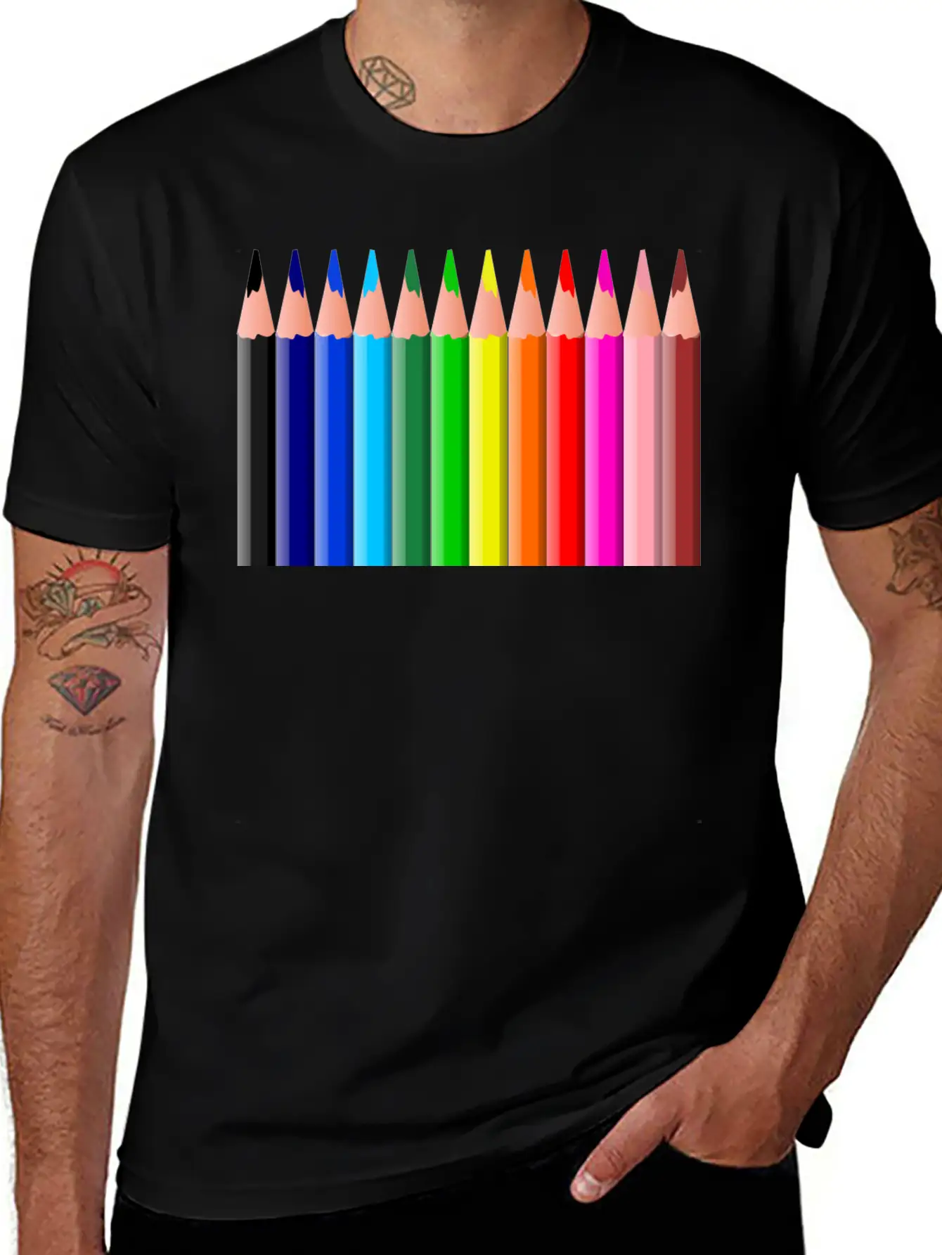 Clip Art Basic Graphic T-Shirt – Daily Comfort In Soft Cotton