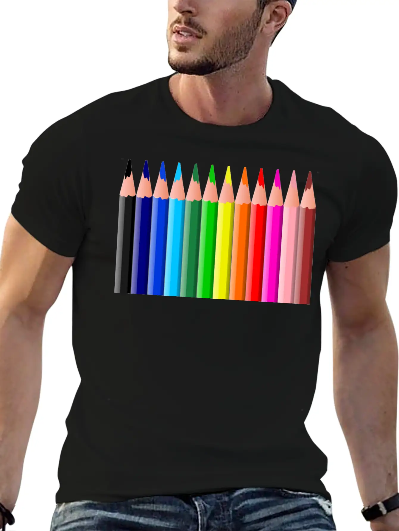 Clip Art Basic Graphic T-Shirt – Daily Comfort In Soft Cotton