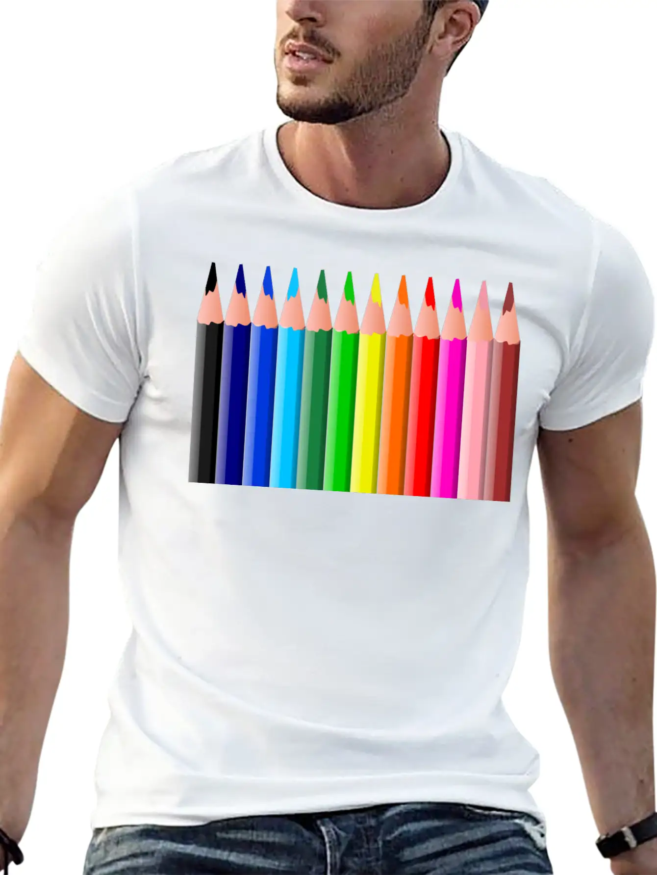 Clip Art Basic Graphic T-Shirt – Daily Comfort In Soft Cotton