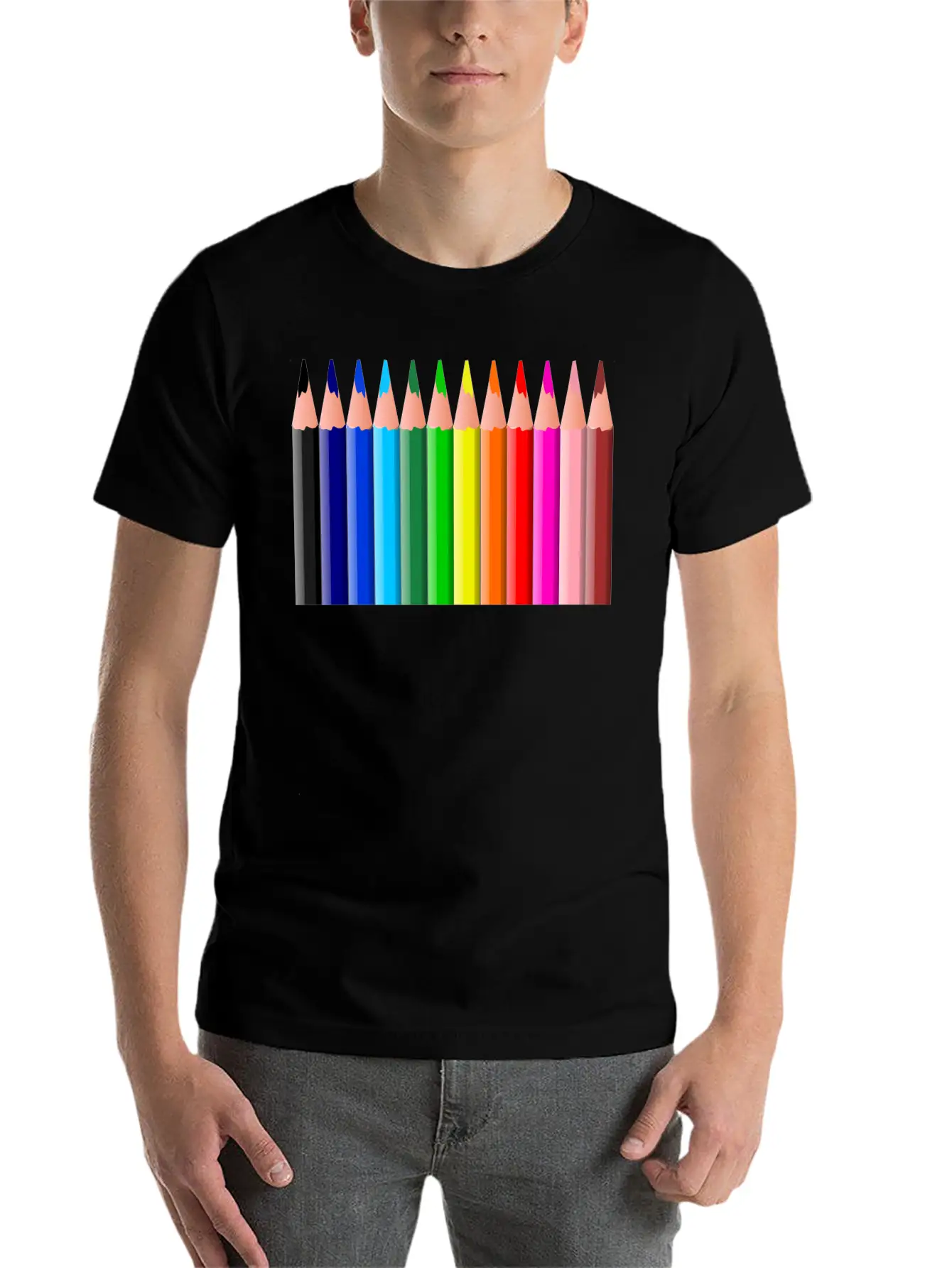 Clip Art Basic Graphic T-Shirt – Daily Comfort In Soft Cotton